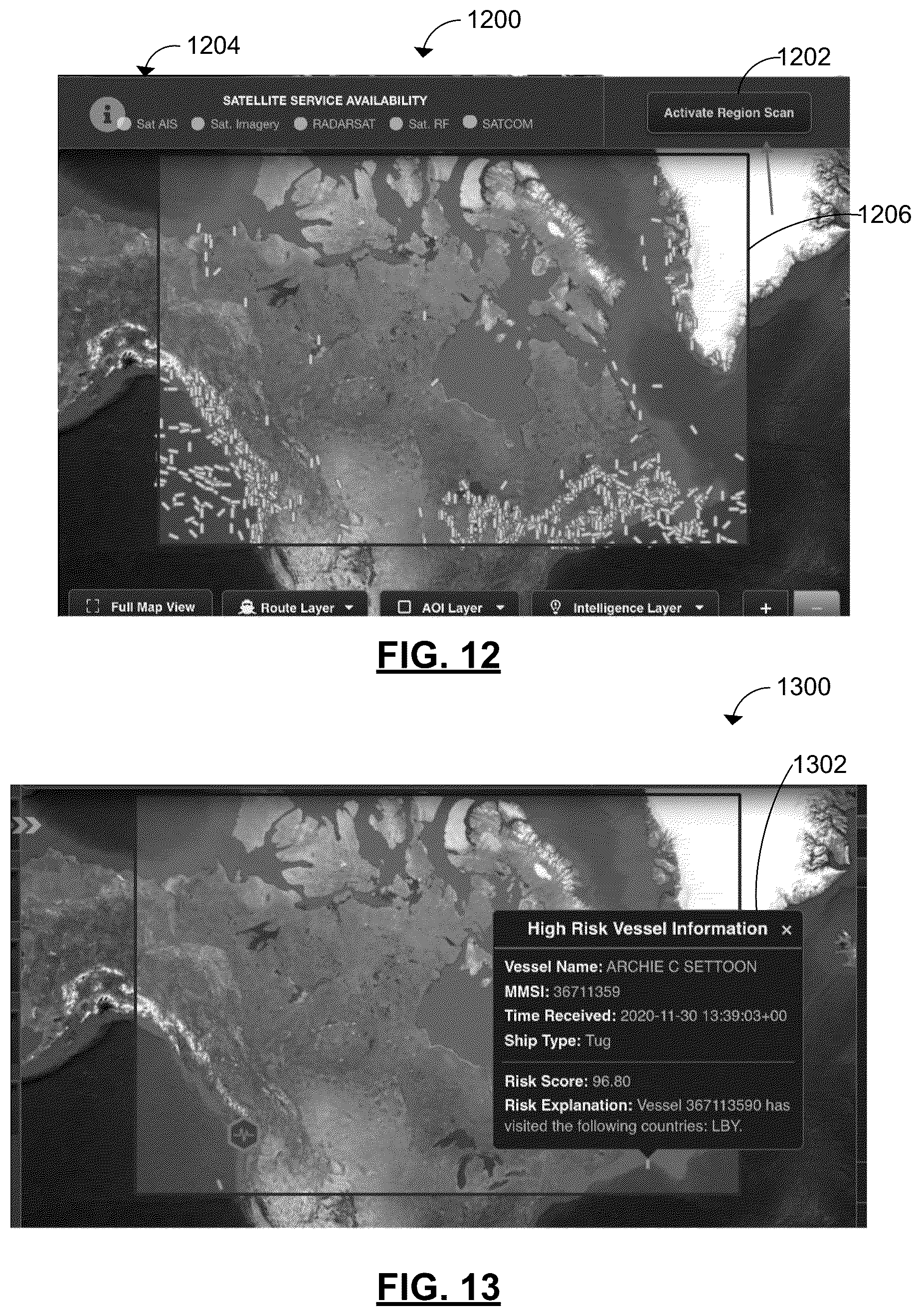 Patent US12100514 Figure 11 – System and method for vessel infectious disease importation risk assessment