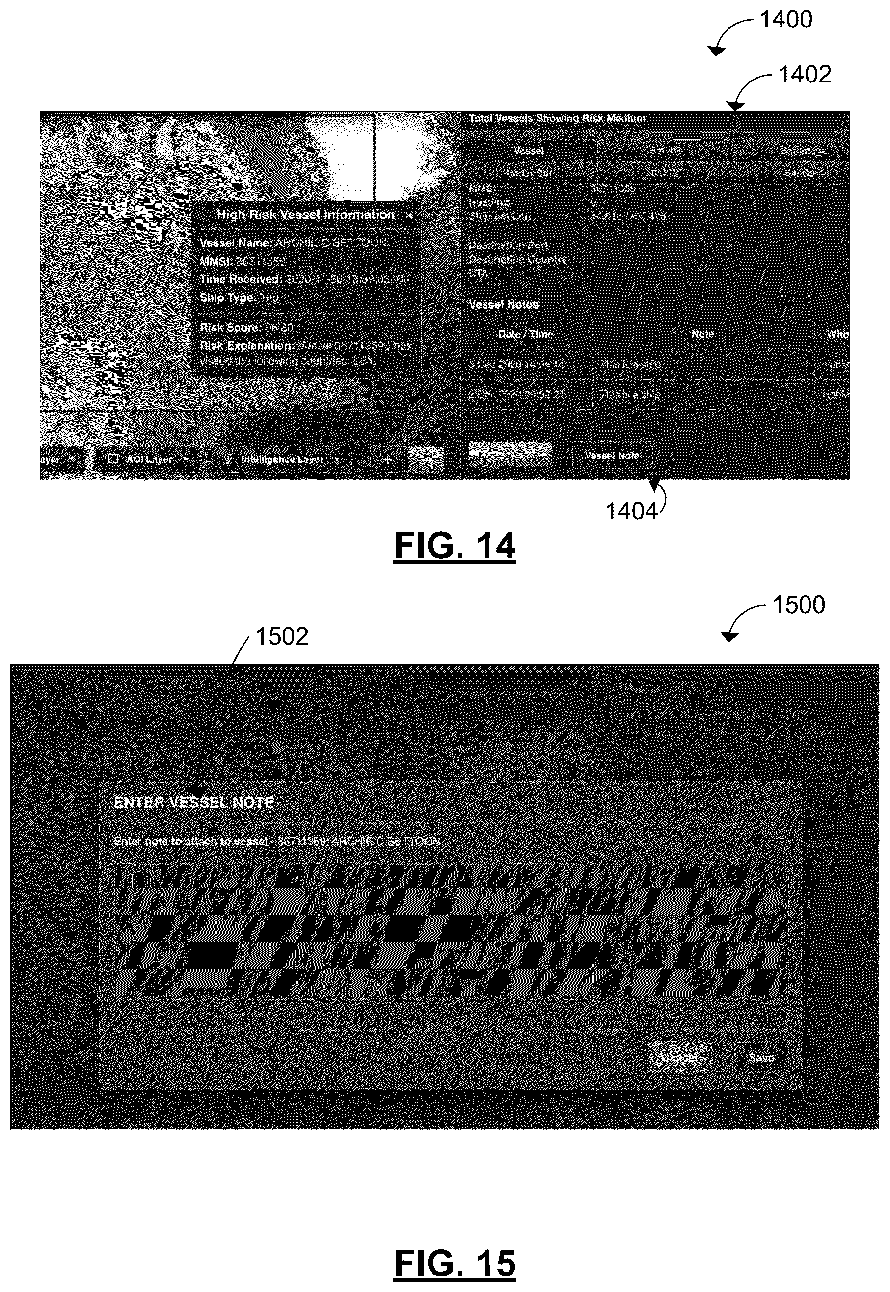 Patent US12100514 Figure 12 – System and method for vessel infectious disease importation risk assessment