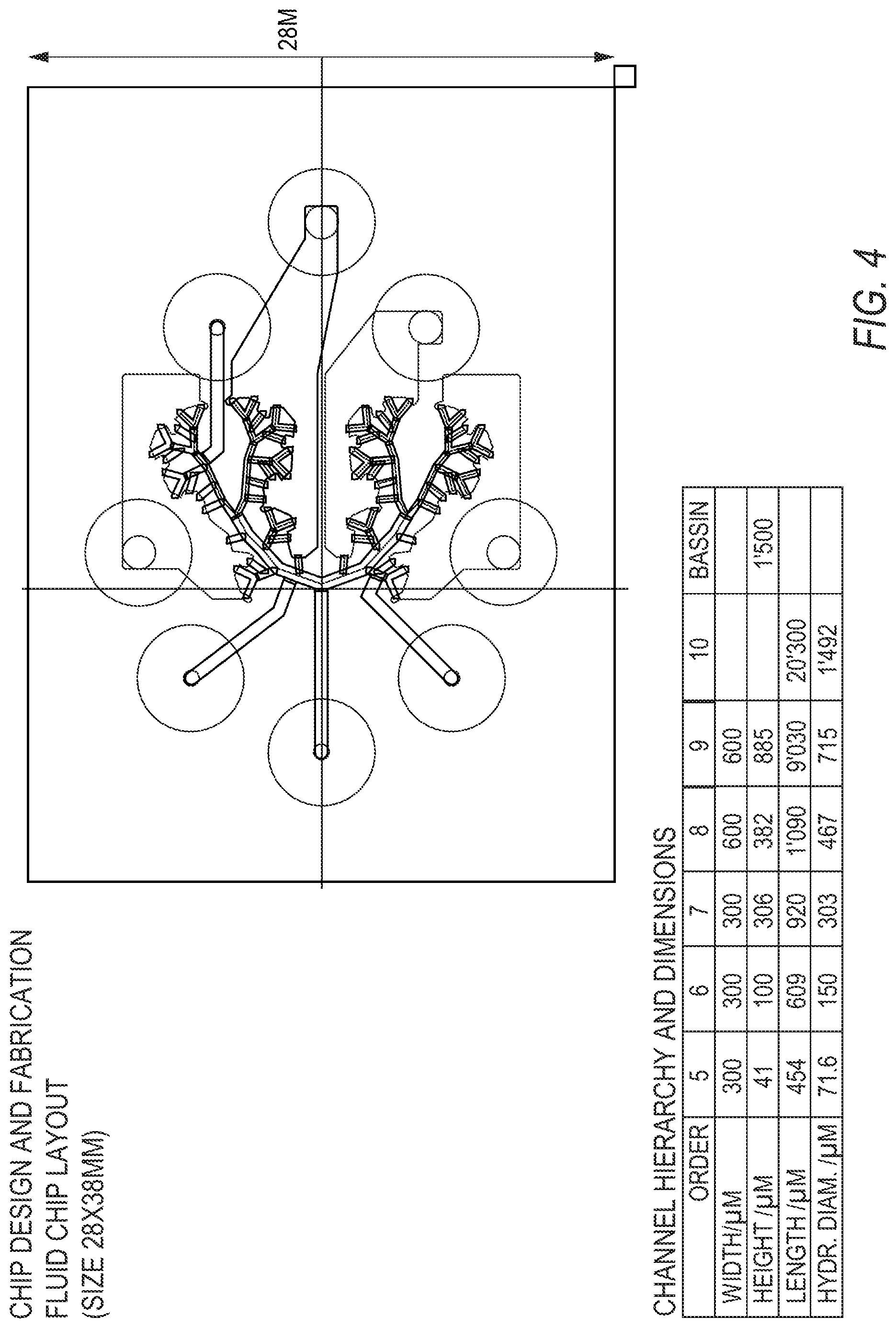 Patent US12100516 Figure 4 – Microfluidic coronary circulatory model