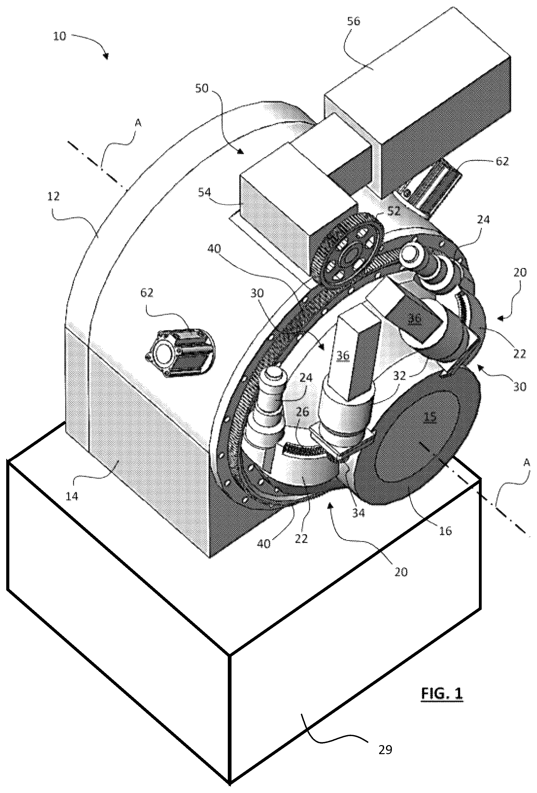 Patent US12100522 Figure 1 – Apparatus and method for volume reduction for nuclear decommissioning and refurbishment