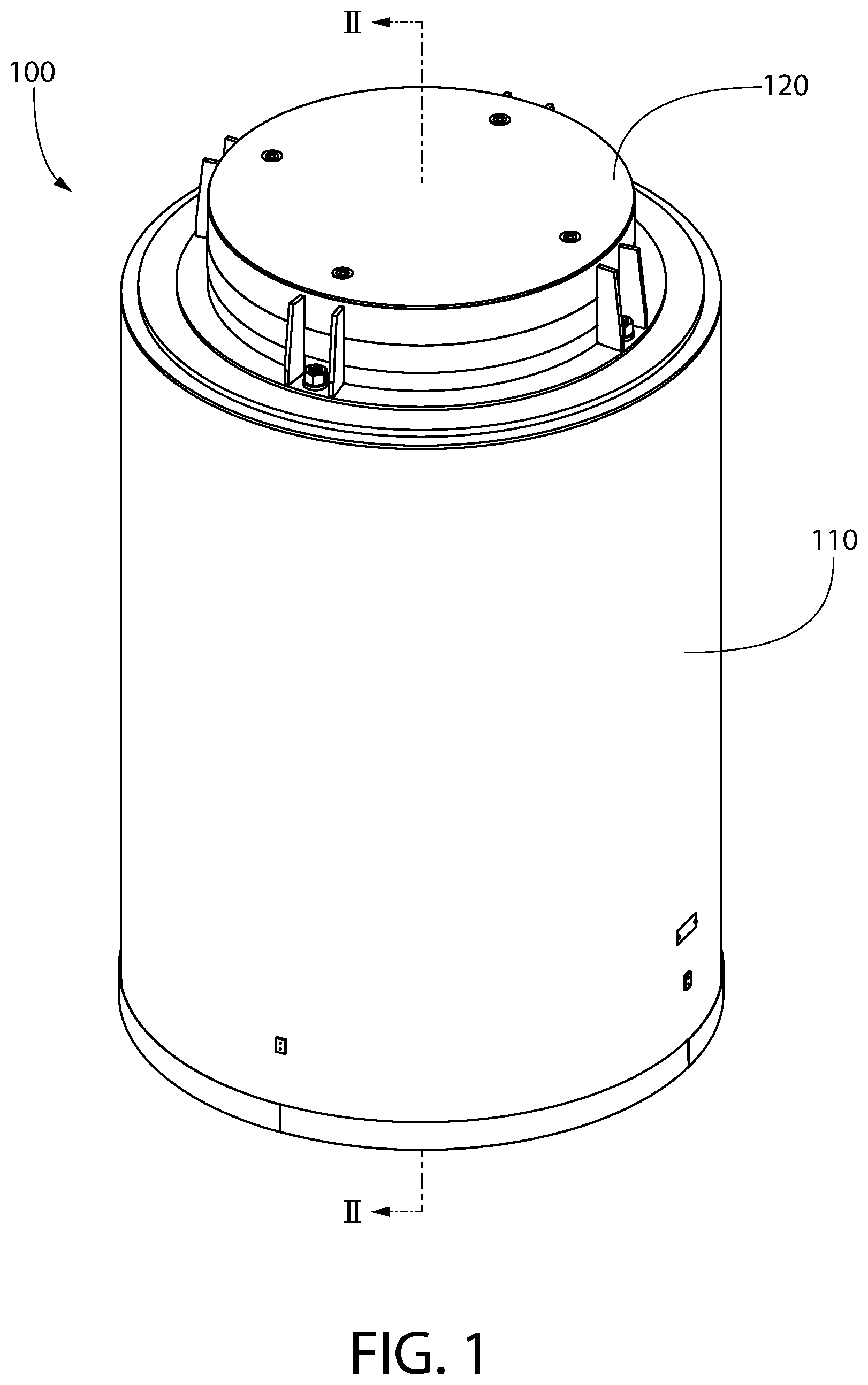 Patent US12100525 Figure 1 – Nuclear materials apparatus and implementing the same