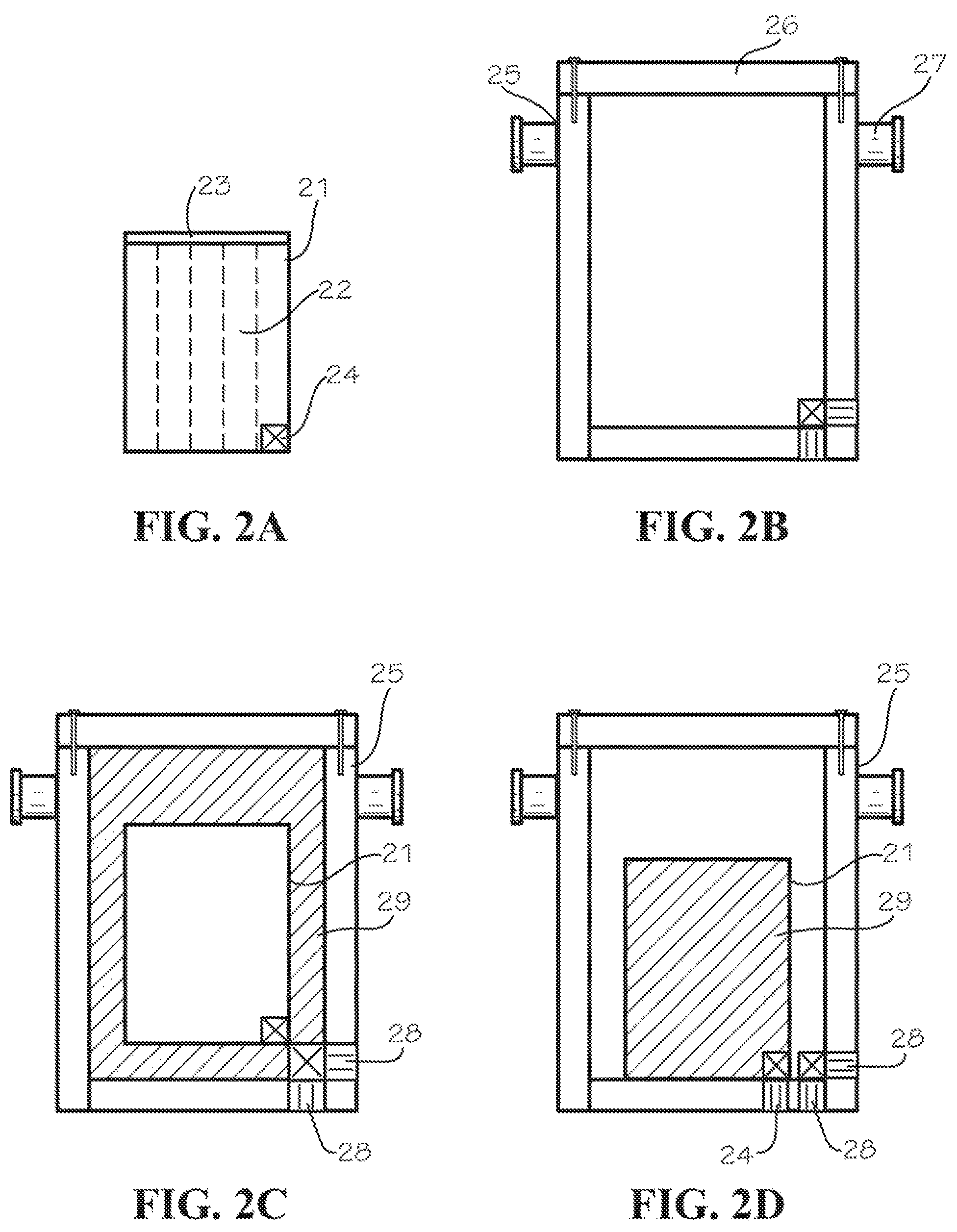 Patent US12100526 Figure 2 – Apparatus and methods for storing hazardous materials by encasing same in a fusible metal alloy