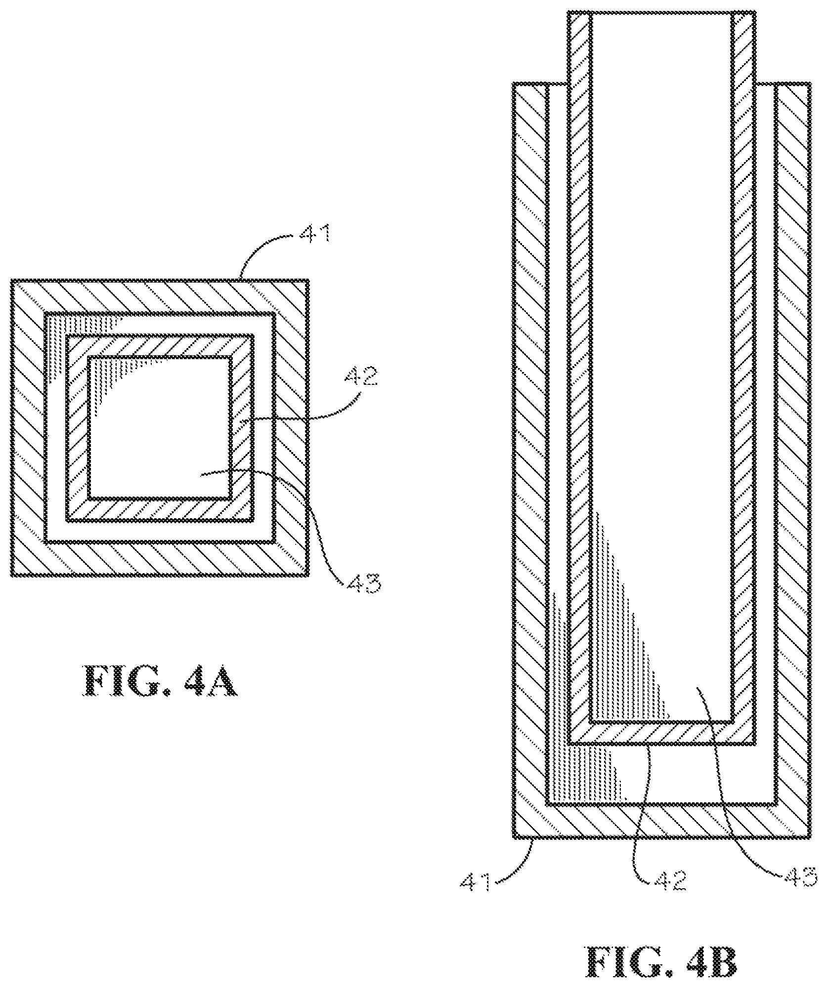 Patent US12100526 Figure 4 – Apparatus and methods for storing hazardous materials by encasing same in a fusible metal alloy