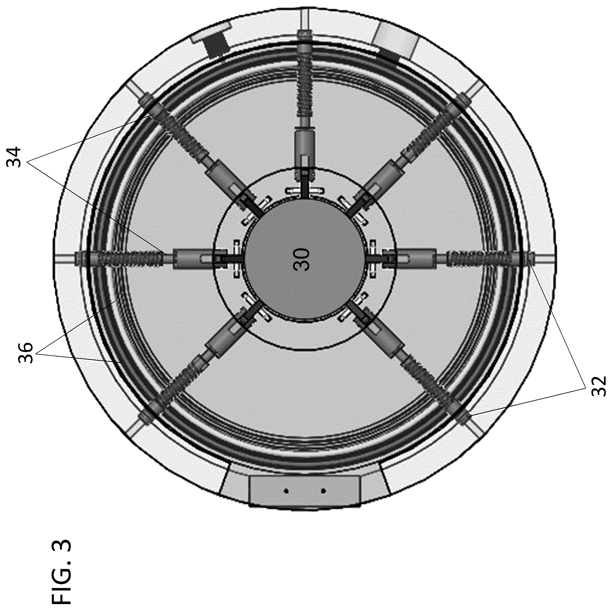Patent US12100527 Figure 3 – Closure lid design for containment vessel