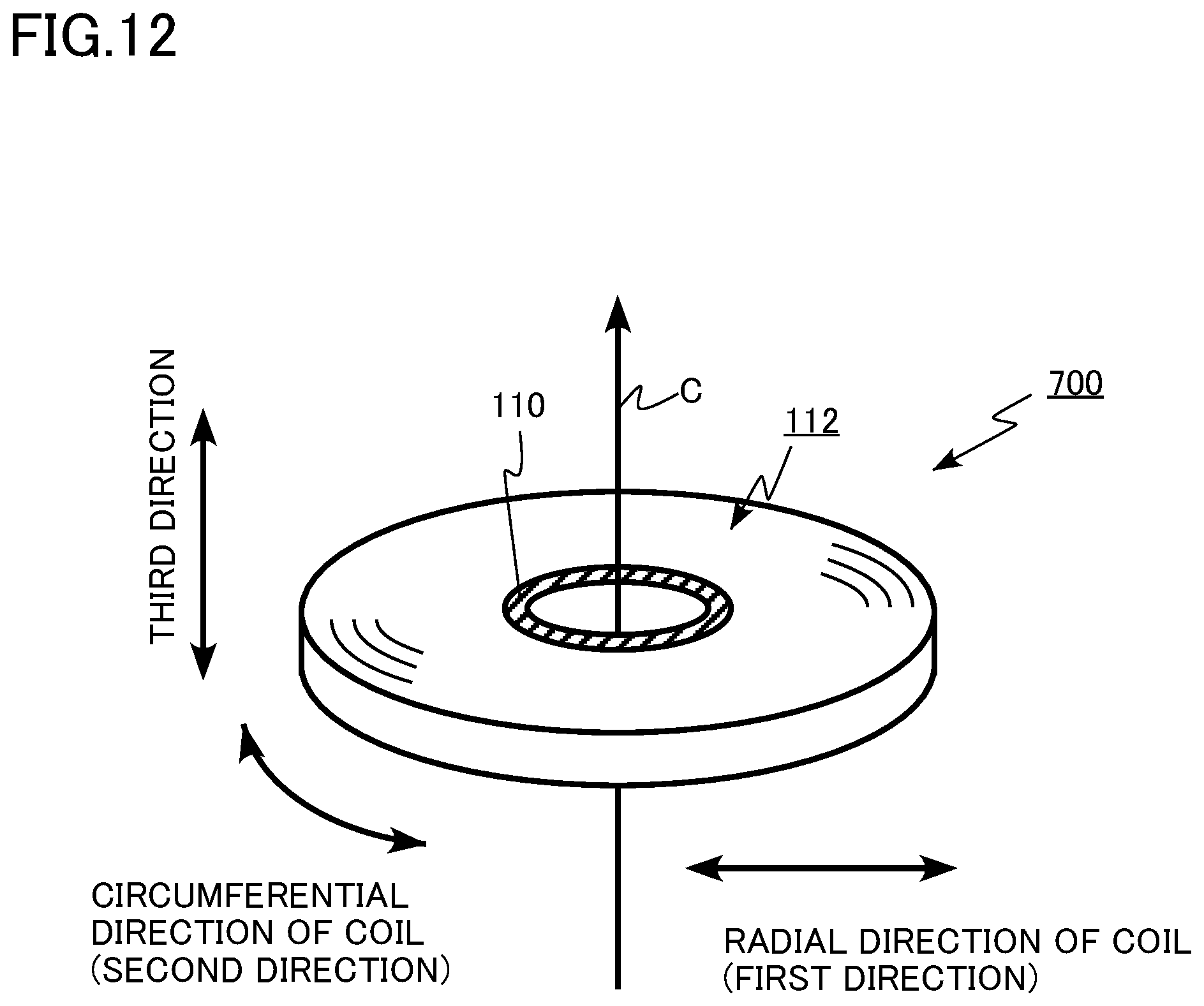 Patent US12100531 Figure 12 – Connection structure for superconducting layer, superconducting wire, superconducting coil, and superconducting device