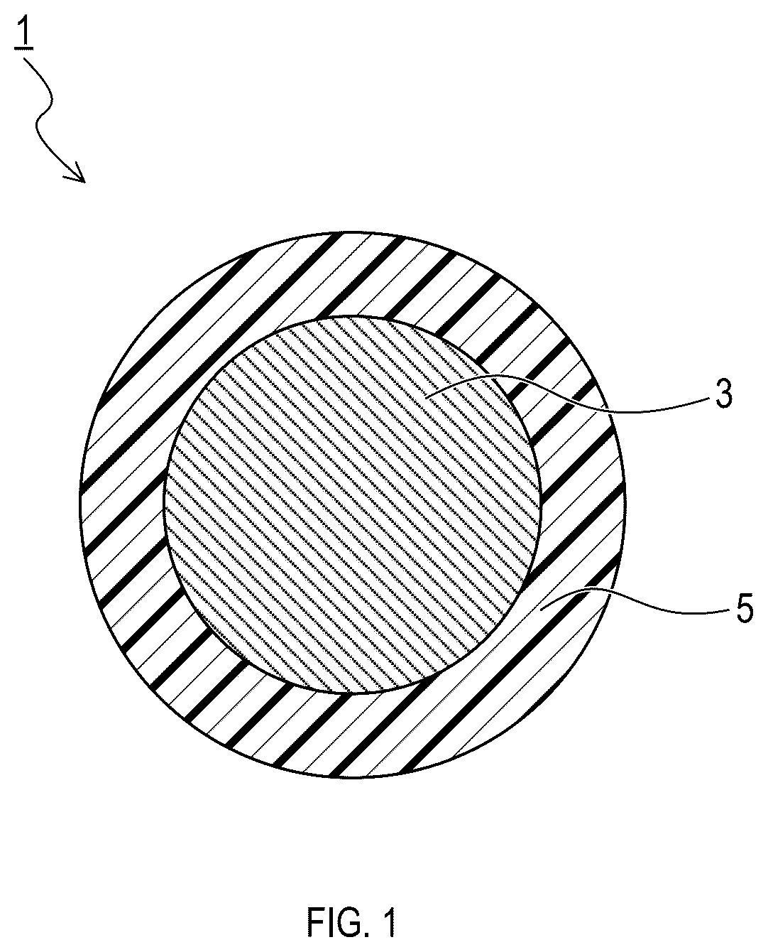 Patent US12100532 Figure 1 – Insulated wire