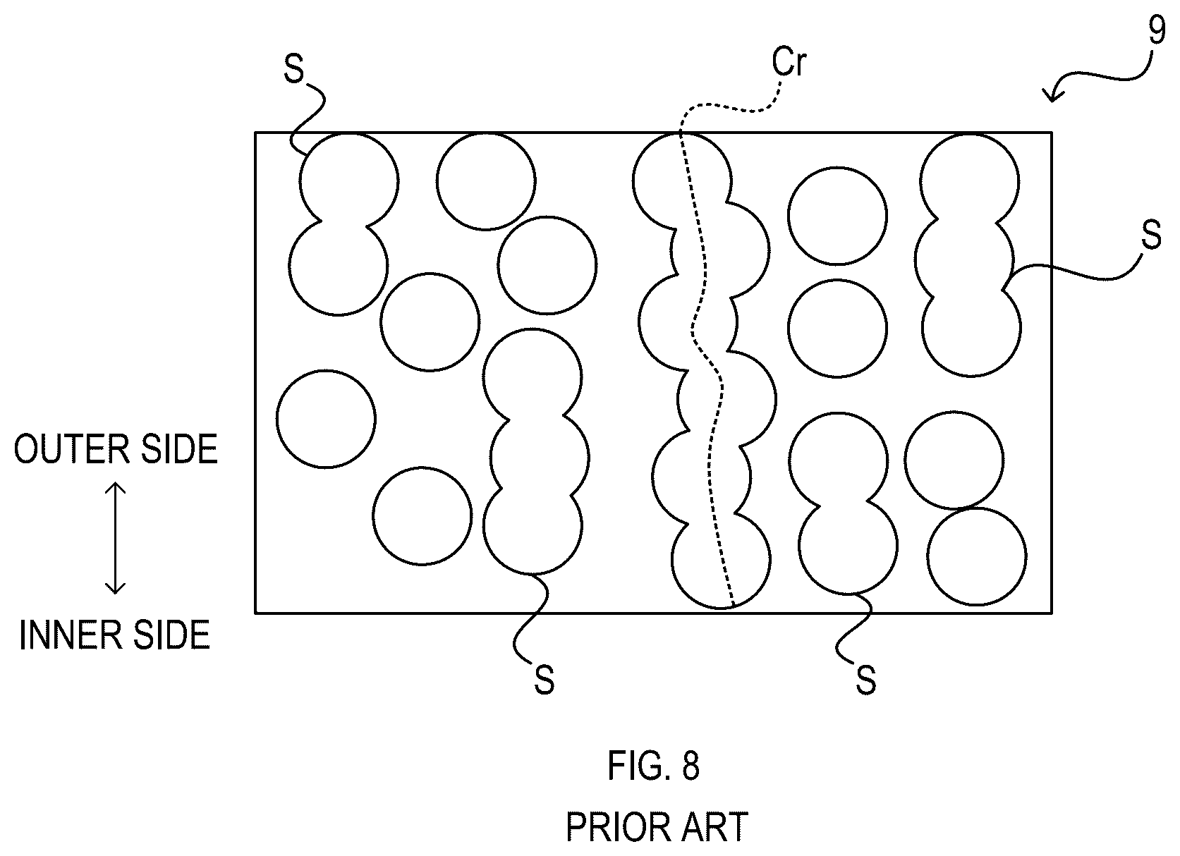 Patent US12100532 Figure 8 – Insulated wire