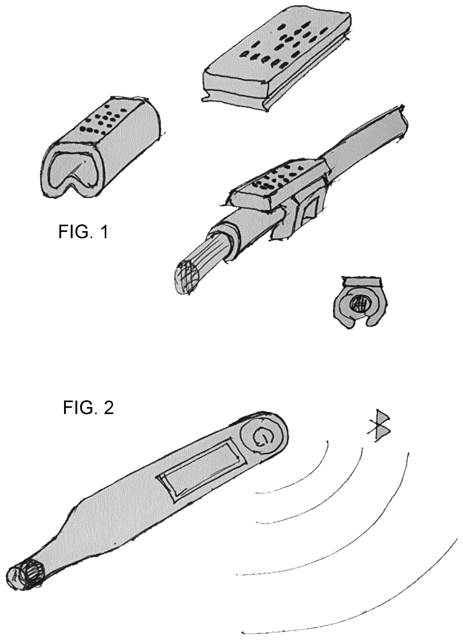 Patent US12100535 Figure 1 – System and method for identification and marking of electric cables in industrial cabinets