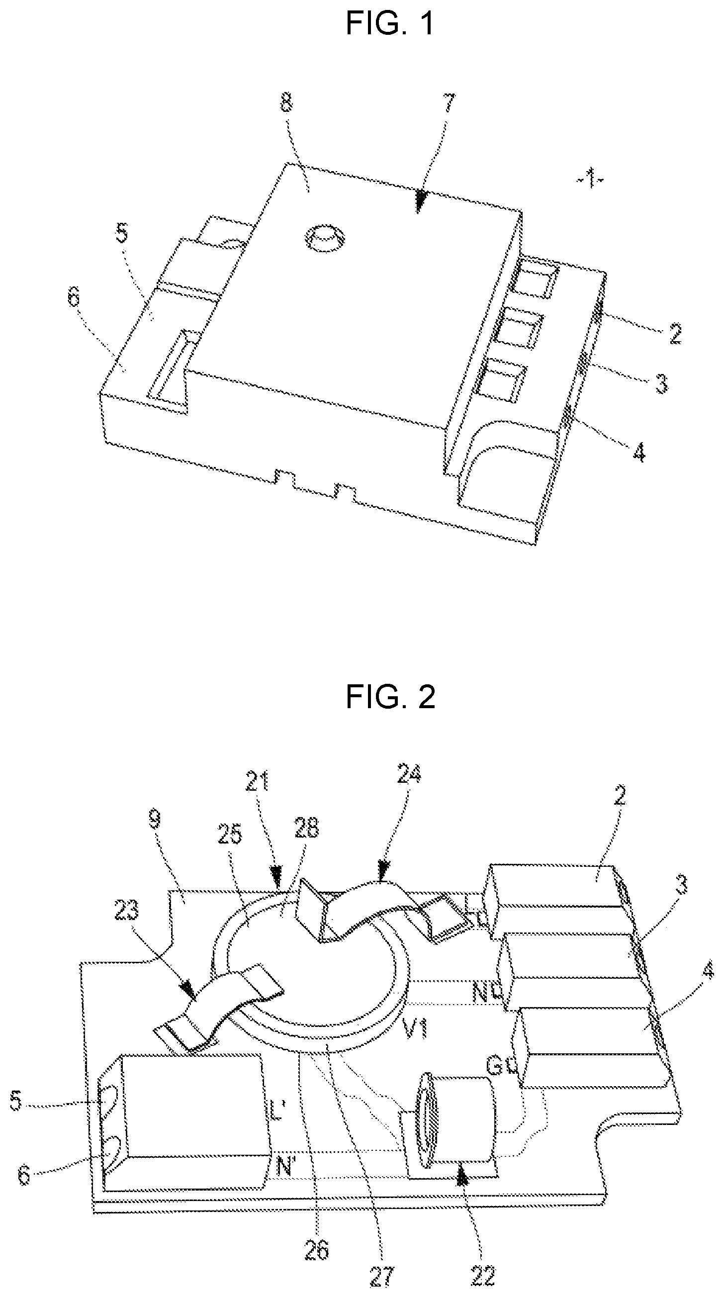 Patent US12100537 Figure 1 – Device for protection from overvoltages