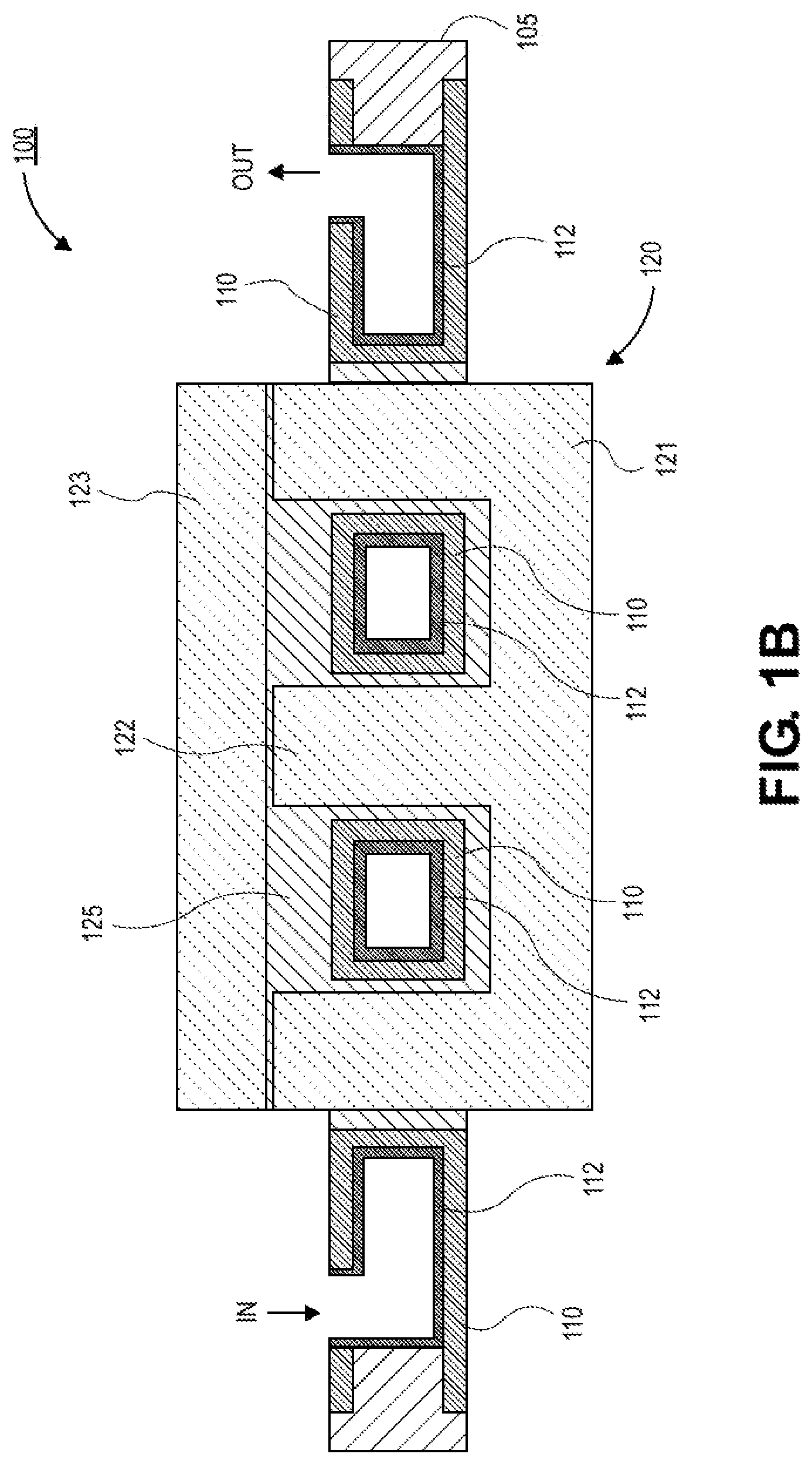Patent US12100541 Figure 2 – Embedded cooling channel in magnetics