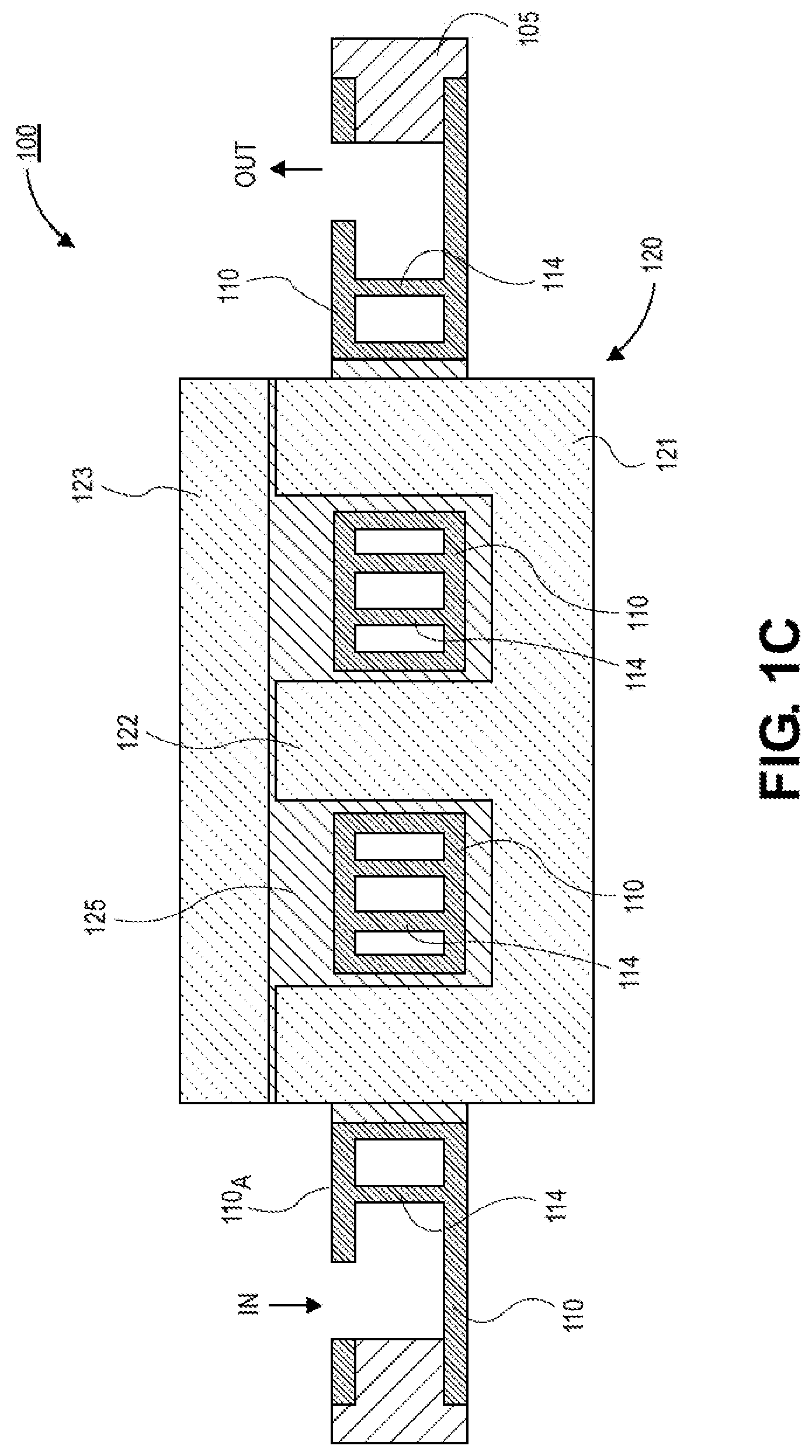 Patent US12100541 Figure 3 – Embedded cooling channel in magnetics