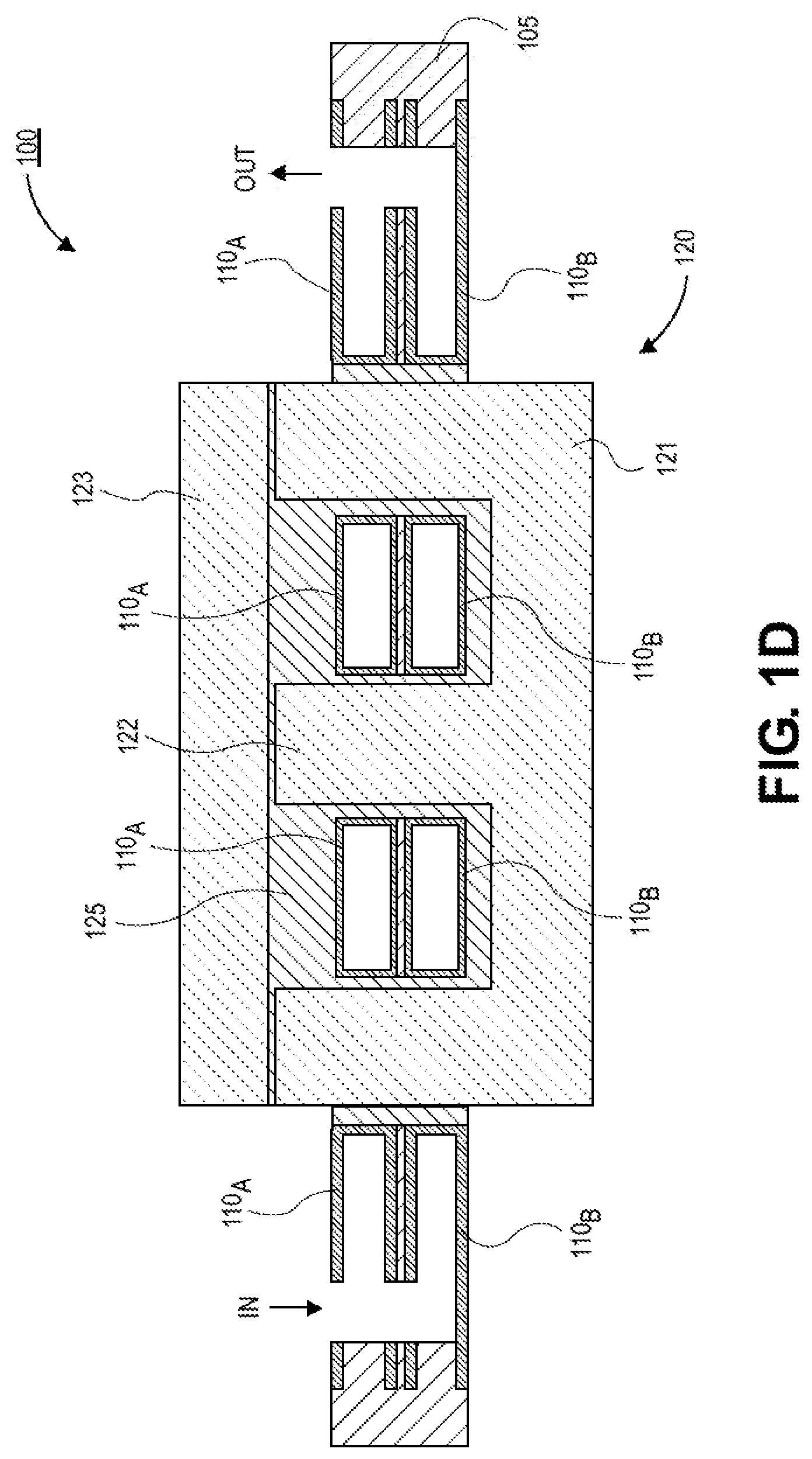 Patent US12100541 Figure 4 – Embedded cooling channel in magnetics