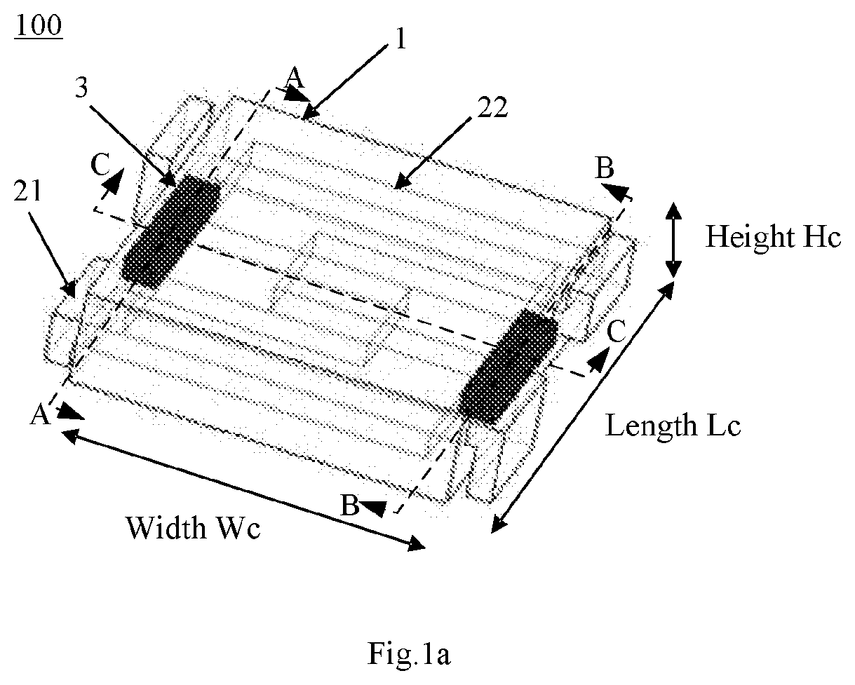 Patent US12100542 — Coupled inductor and power module — Figure 1