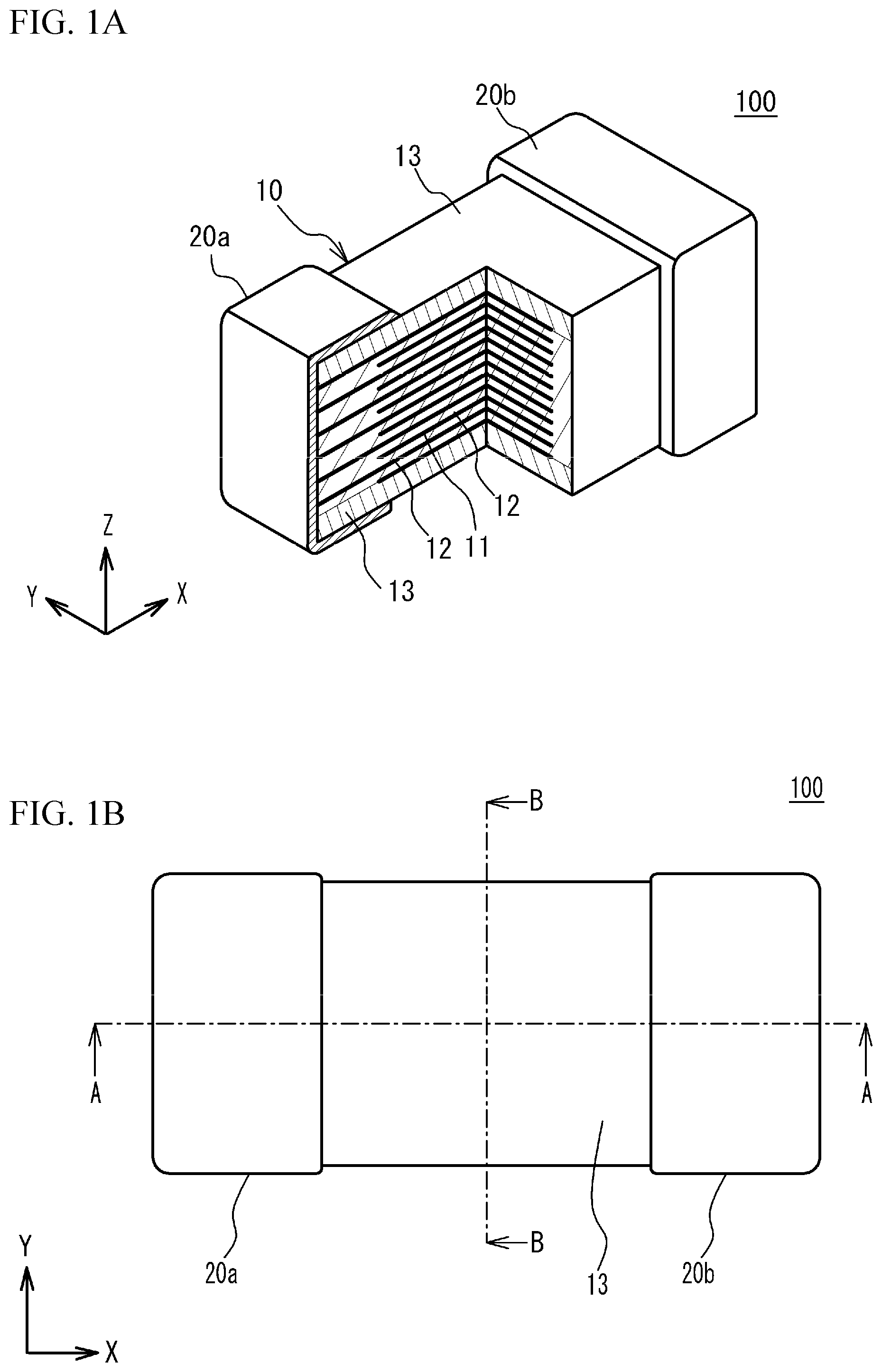 Patent US12100552 Figure 1 – Ceramic electronic component and method of manufacturing the same