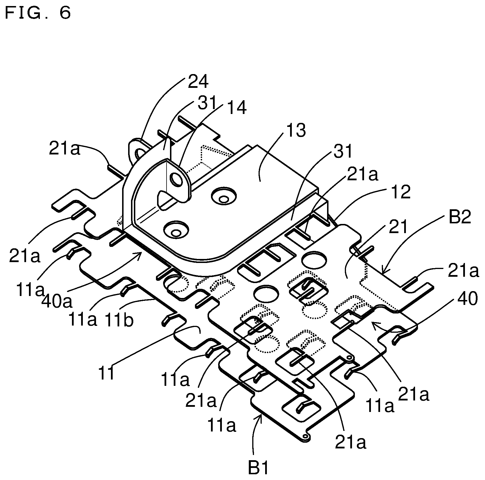 Patent US12100556 Figure 6 – Capacitor and method for manufacturing same