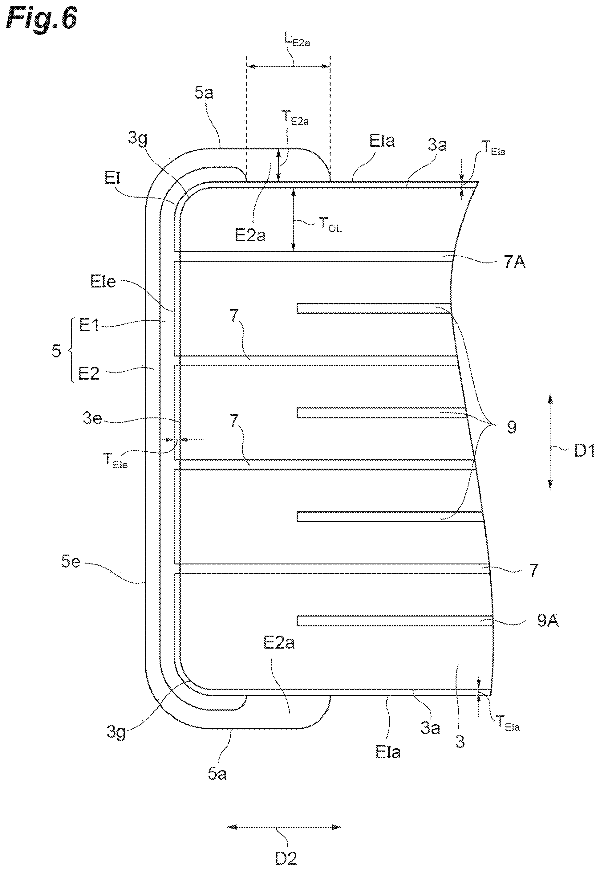Patent US12100557 Figure 6 – Electronic component