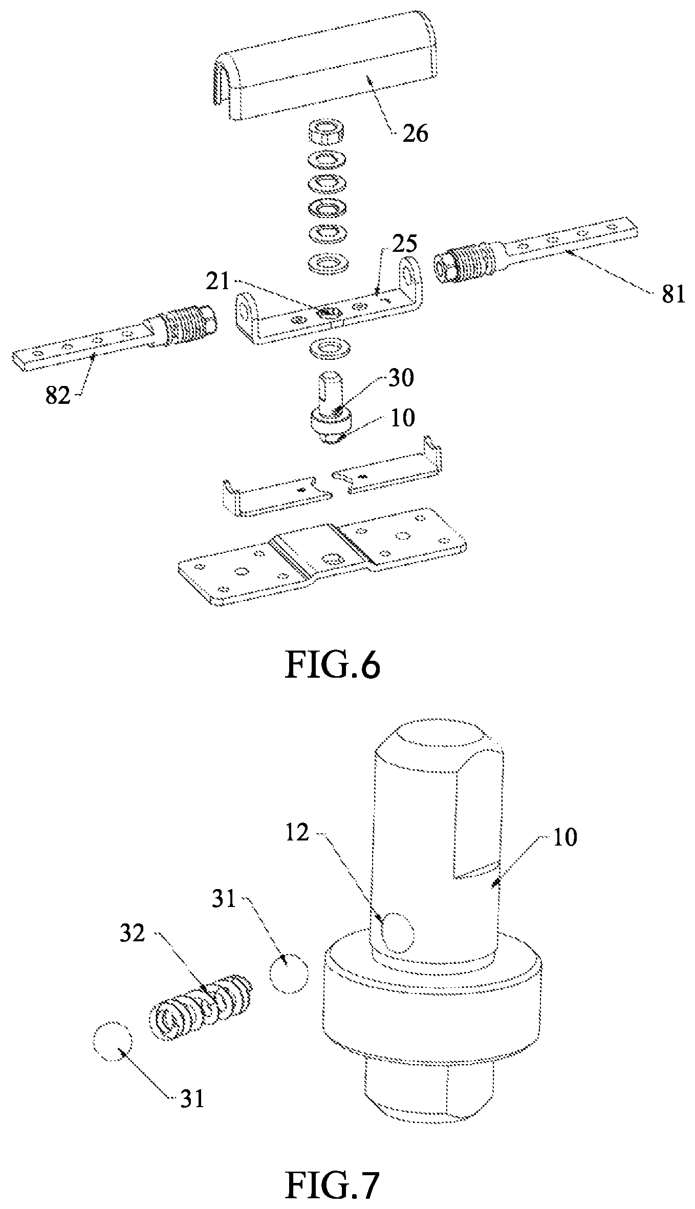 Patent US12100564 Figure 4 – Keyboard with a two-way rotating support frame