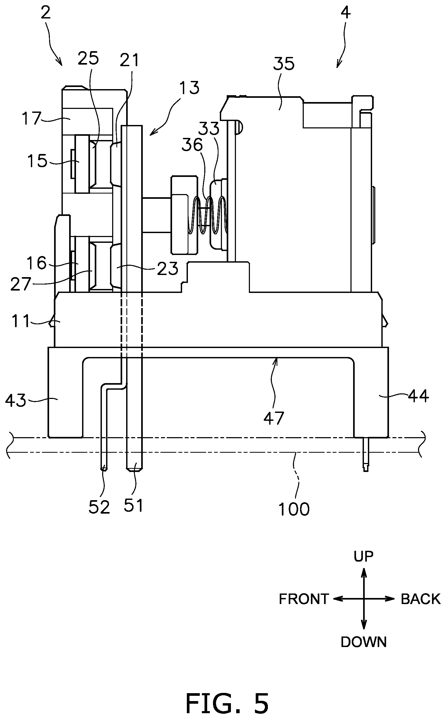 Patent US12100568 Figure 5 – Electromagnetic relay