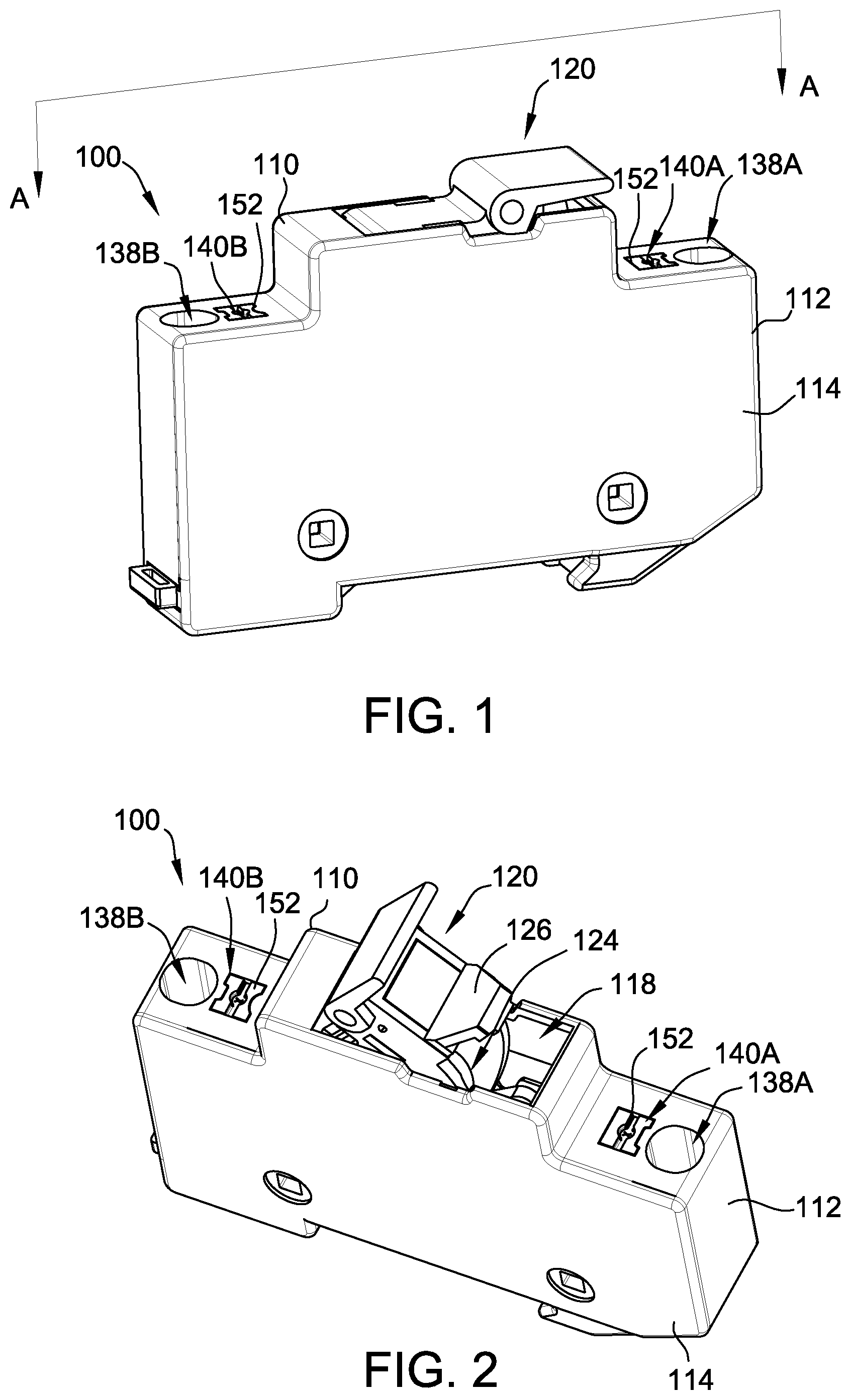 Patent US12100569 Figure 1 – Push-in fuse holder