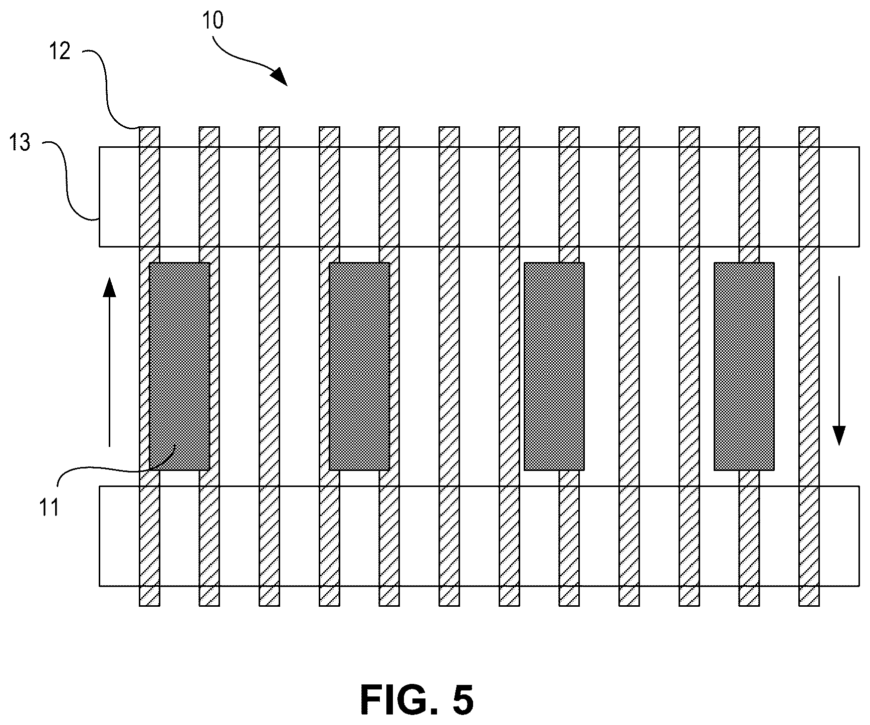 Patent US12100574 Figure 3 – Target and algorithm to measure overlay by modeling back scattering electrons on overlapping structures