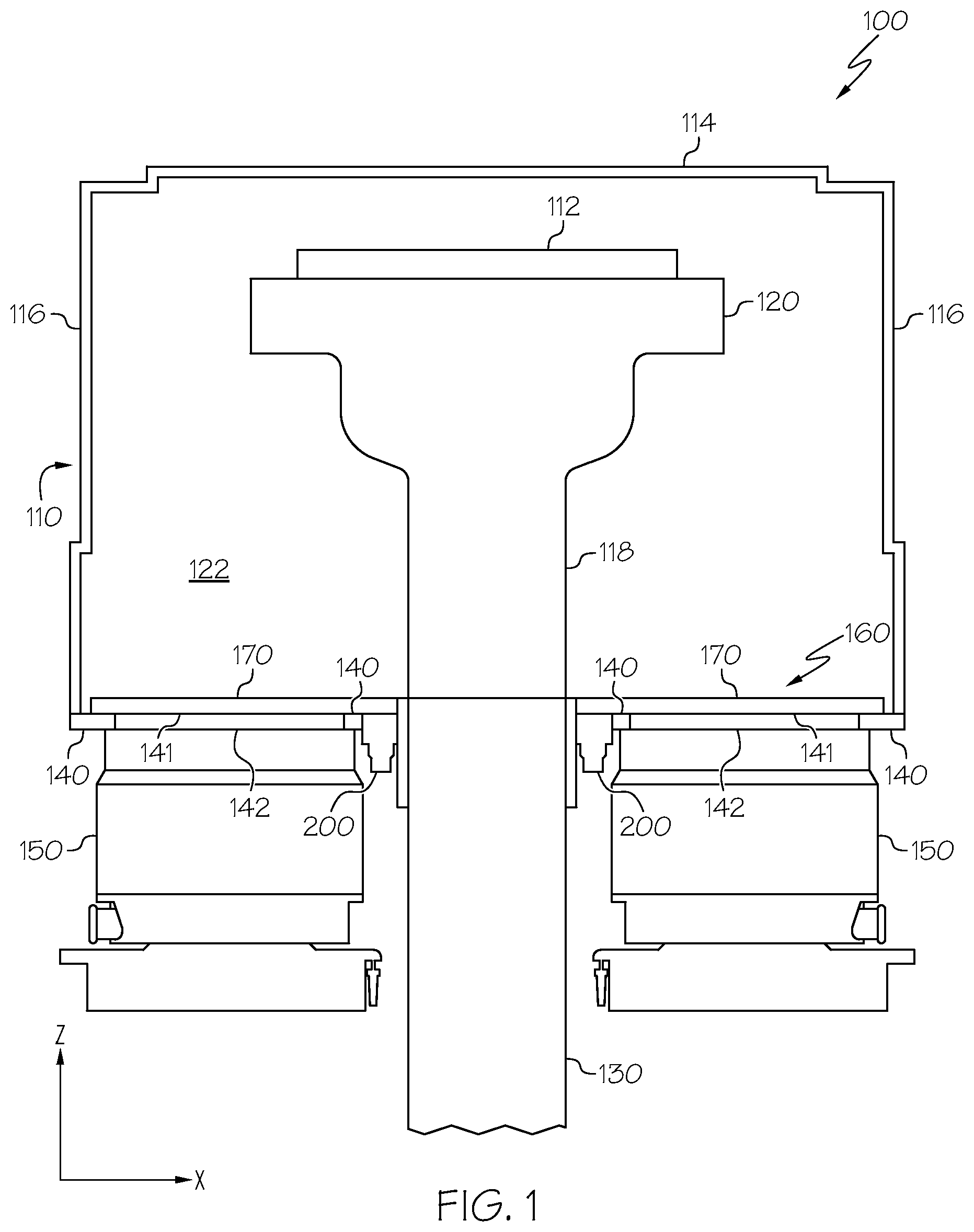 Patent US12100575 Figure 1 – Plasma processing devices having multi-port valve assemblies