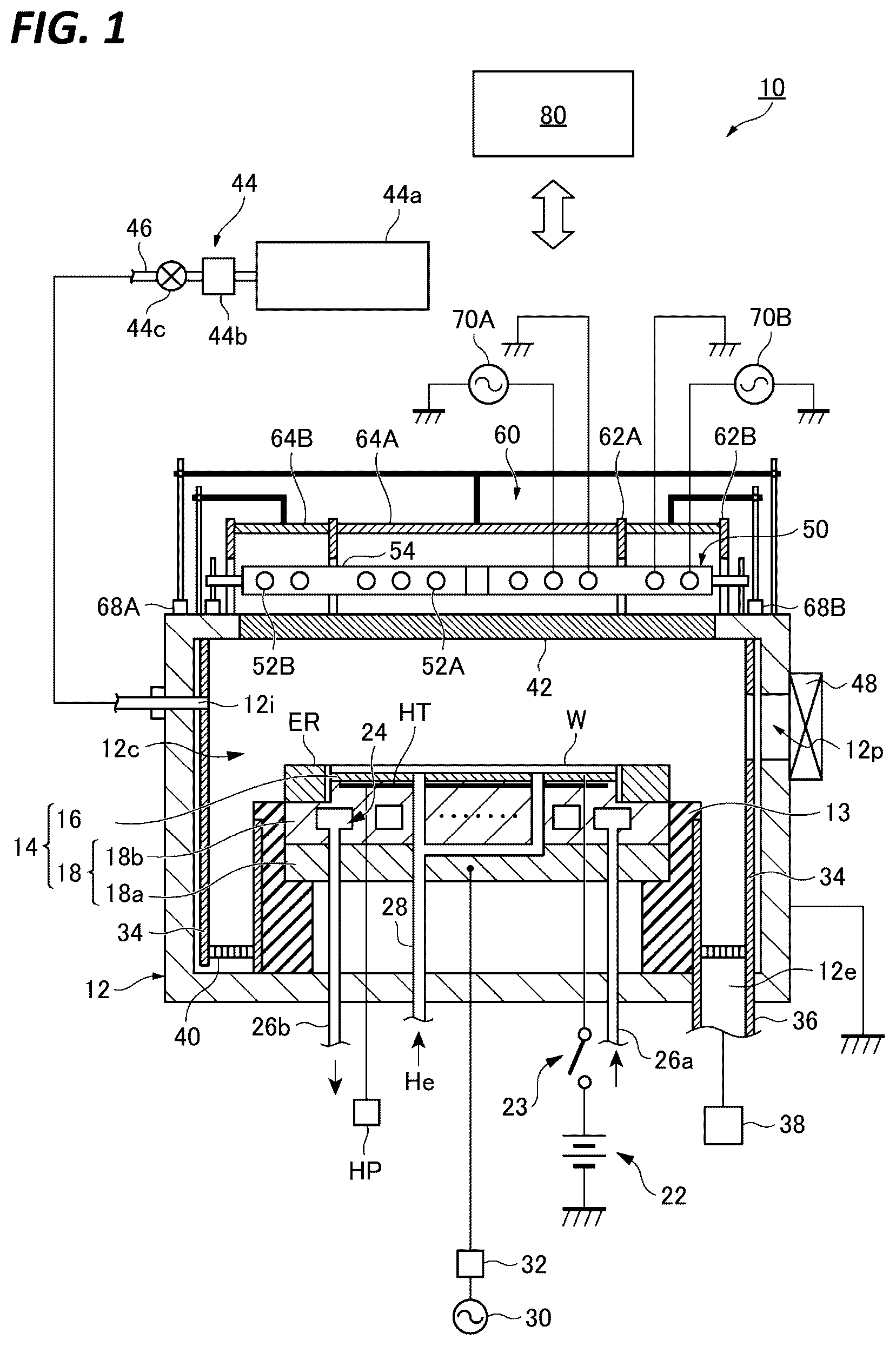 Patent US12100578 Figure 1 – Substrate processing method