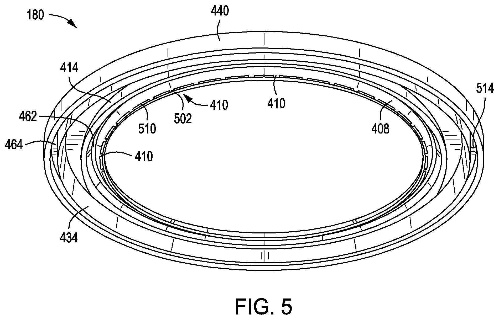 Patent US12100579 Figure 5 – Deposition ring for thin substrate handling via edge clamping