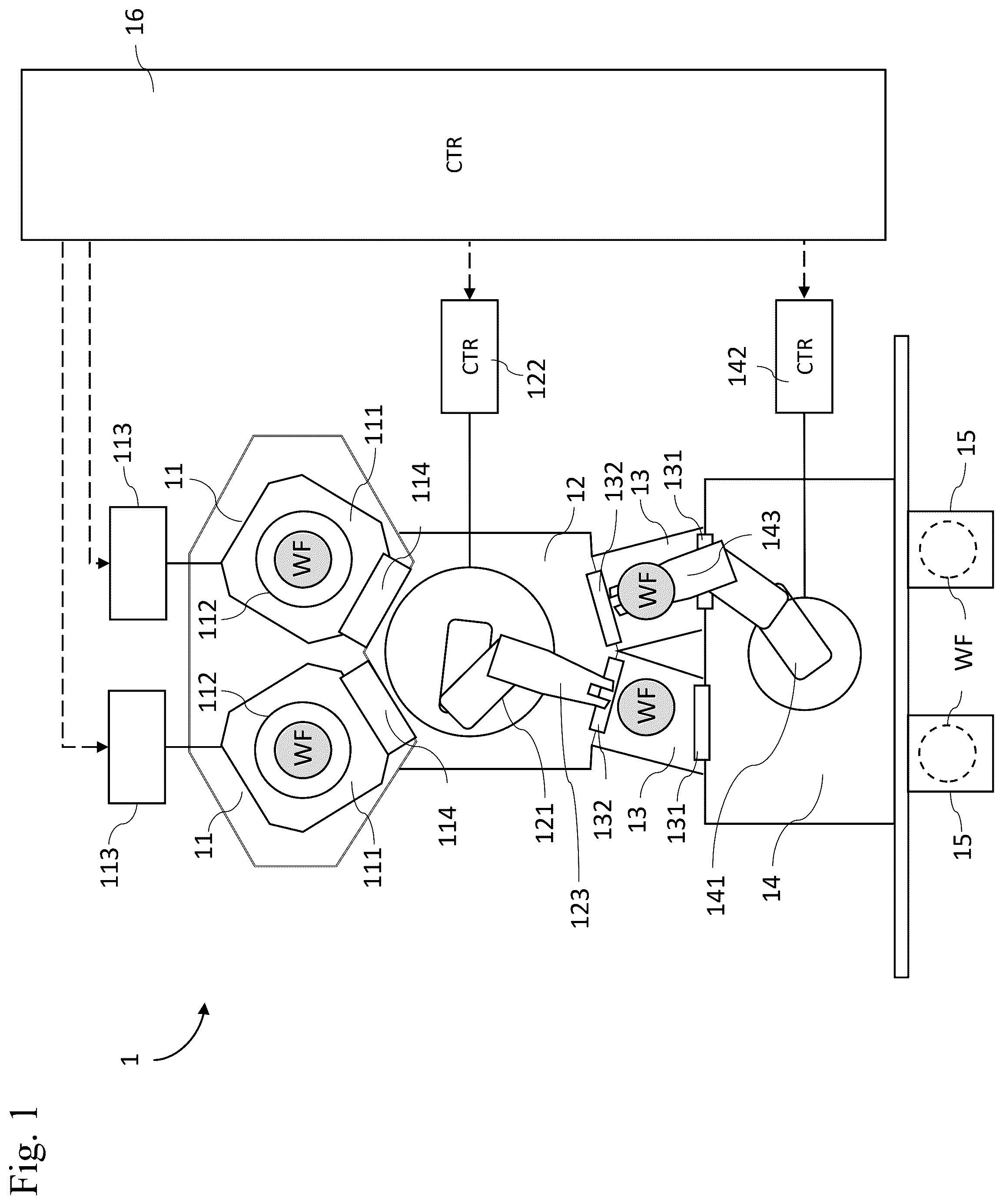Patent US12100590 — Vapor deposition method and vapor deposition device — Figure 1