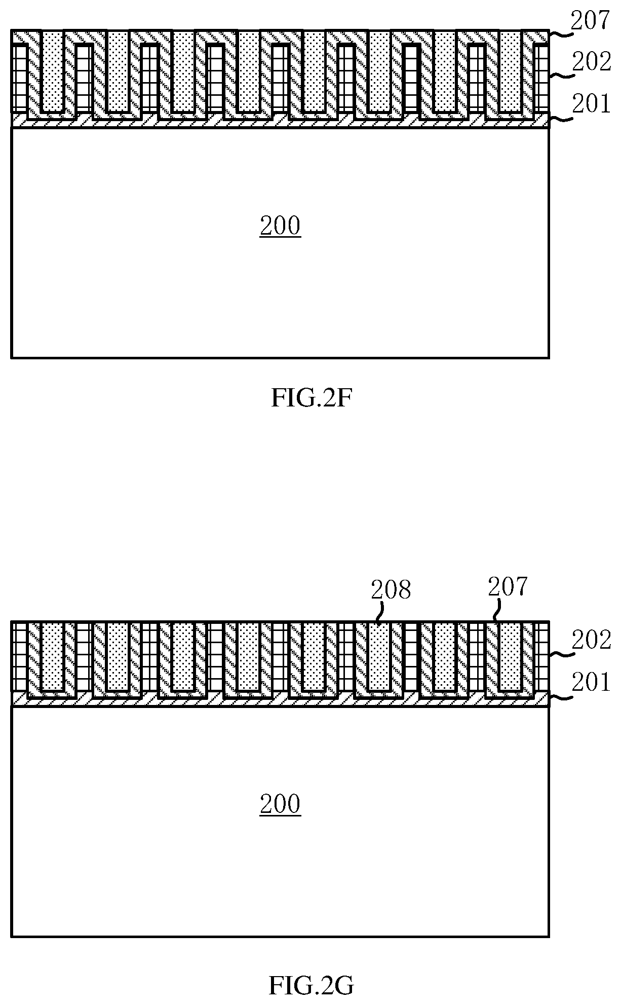 Patent US12100593 Figure 4 – Method for forming self-aligned double pattern and semiconductor structures
