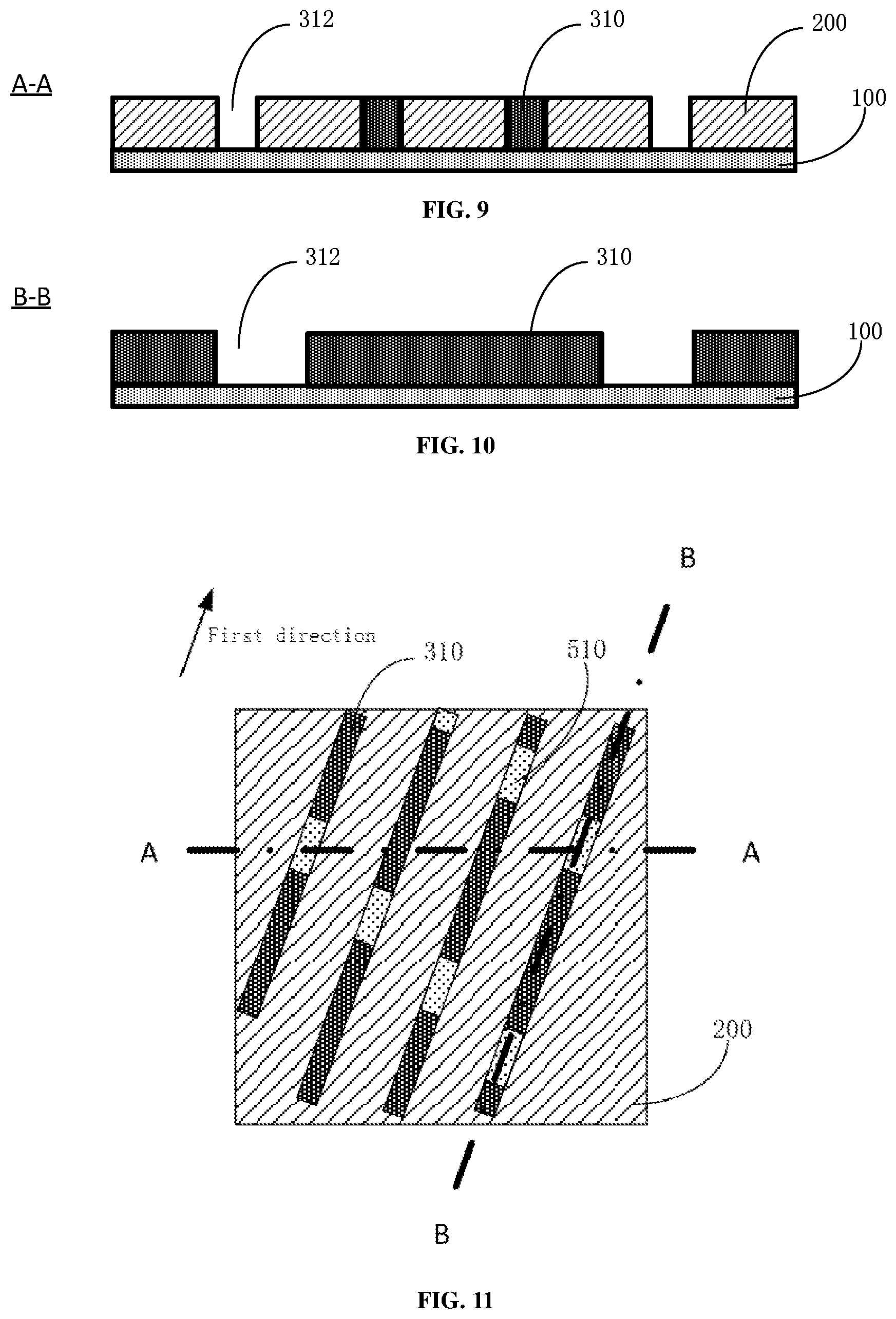 Patent US12100594 Figure 5 – Active region array formation method