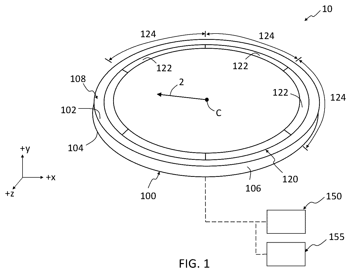Patent US12100603 Figure 1 – Multi-zone azimuthal heater