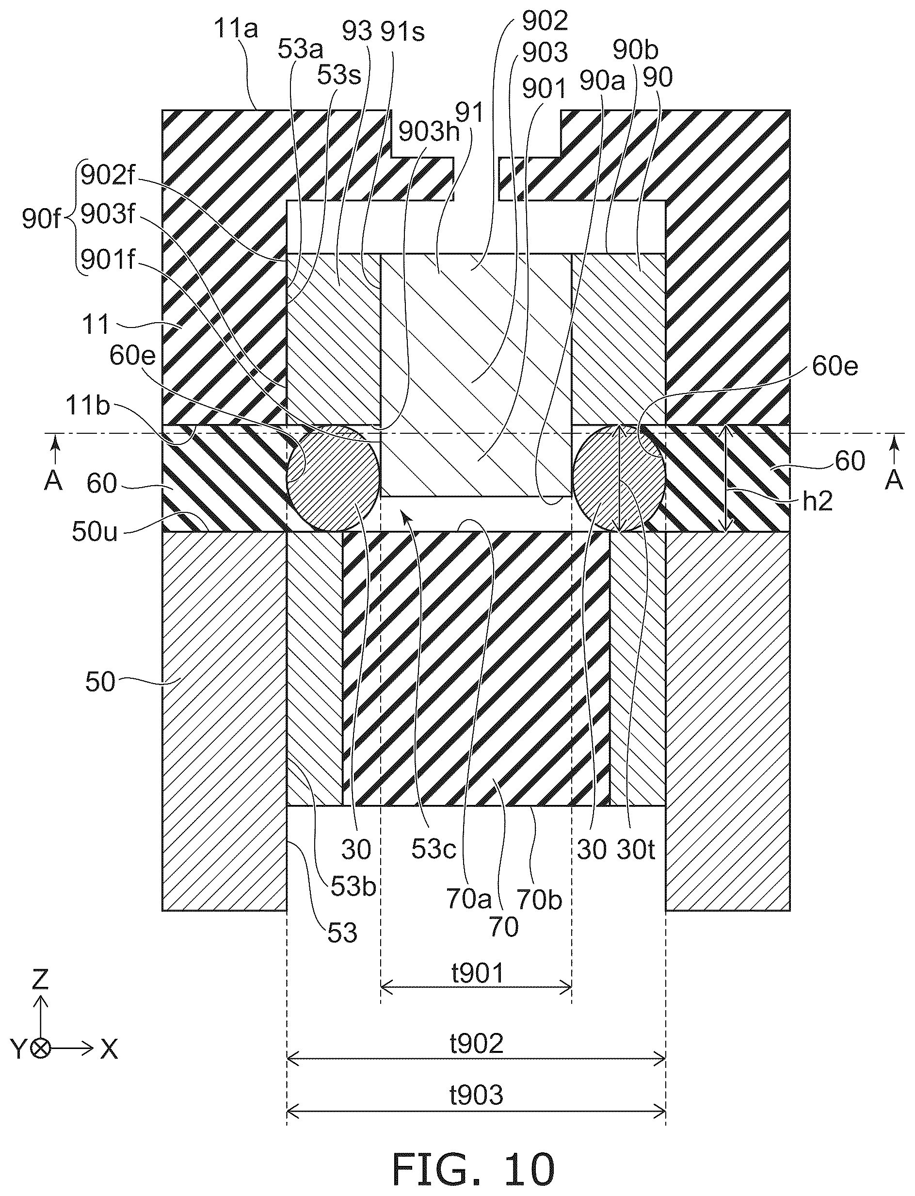 Patent US12100610 Figure 9 – Electrostatic chuck and processing apparatus