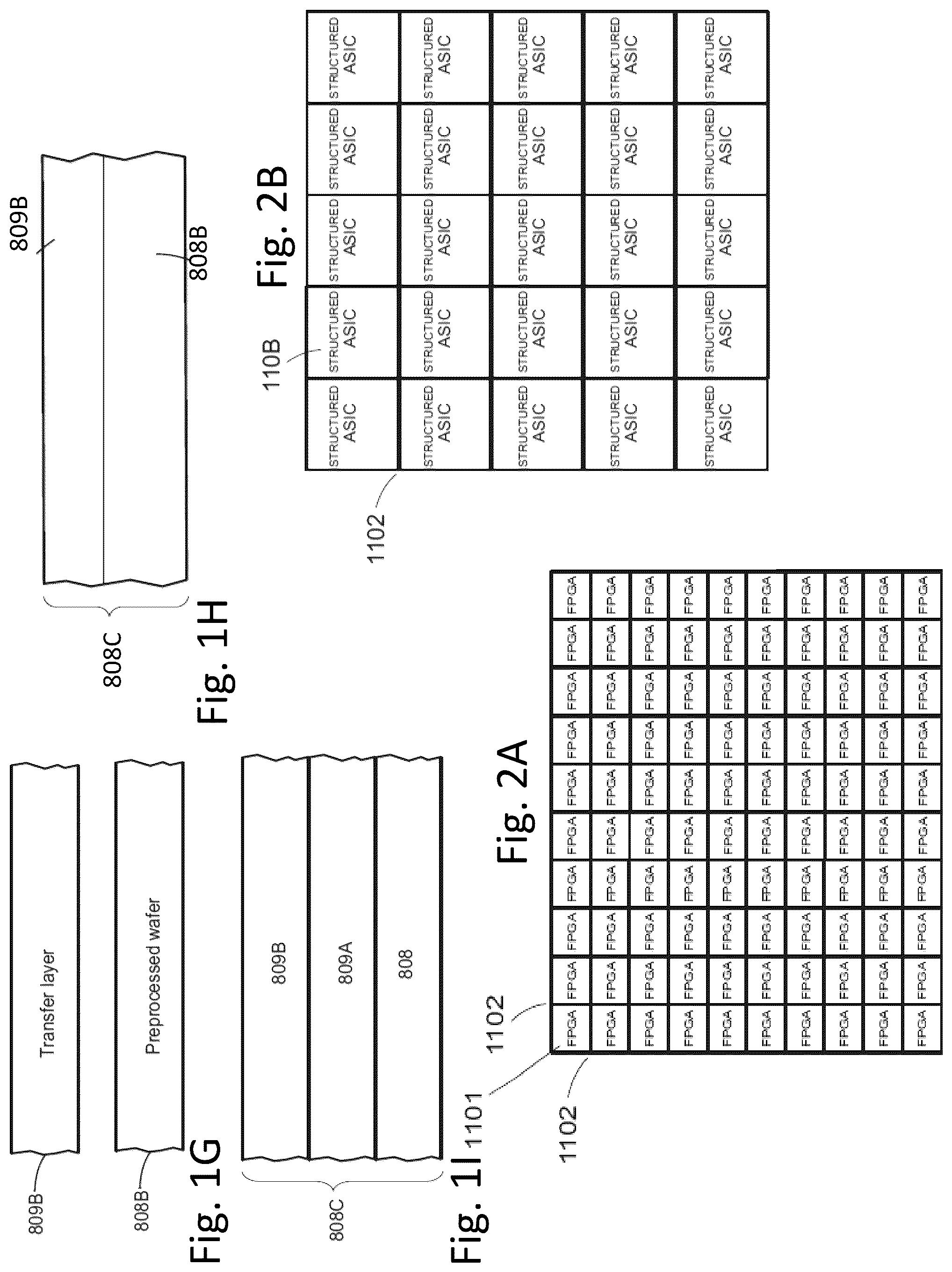 Patent US12100611 Figure 2 – Methods for producing a 3D semiconductor device and structure with memory cells and multiple metal layers