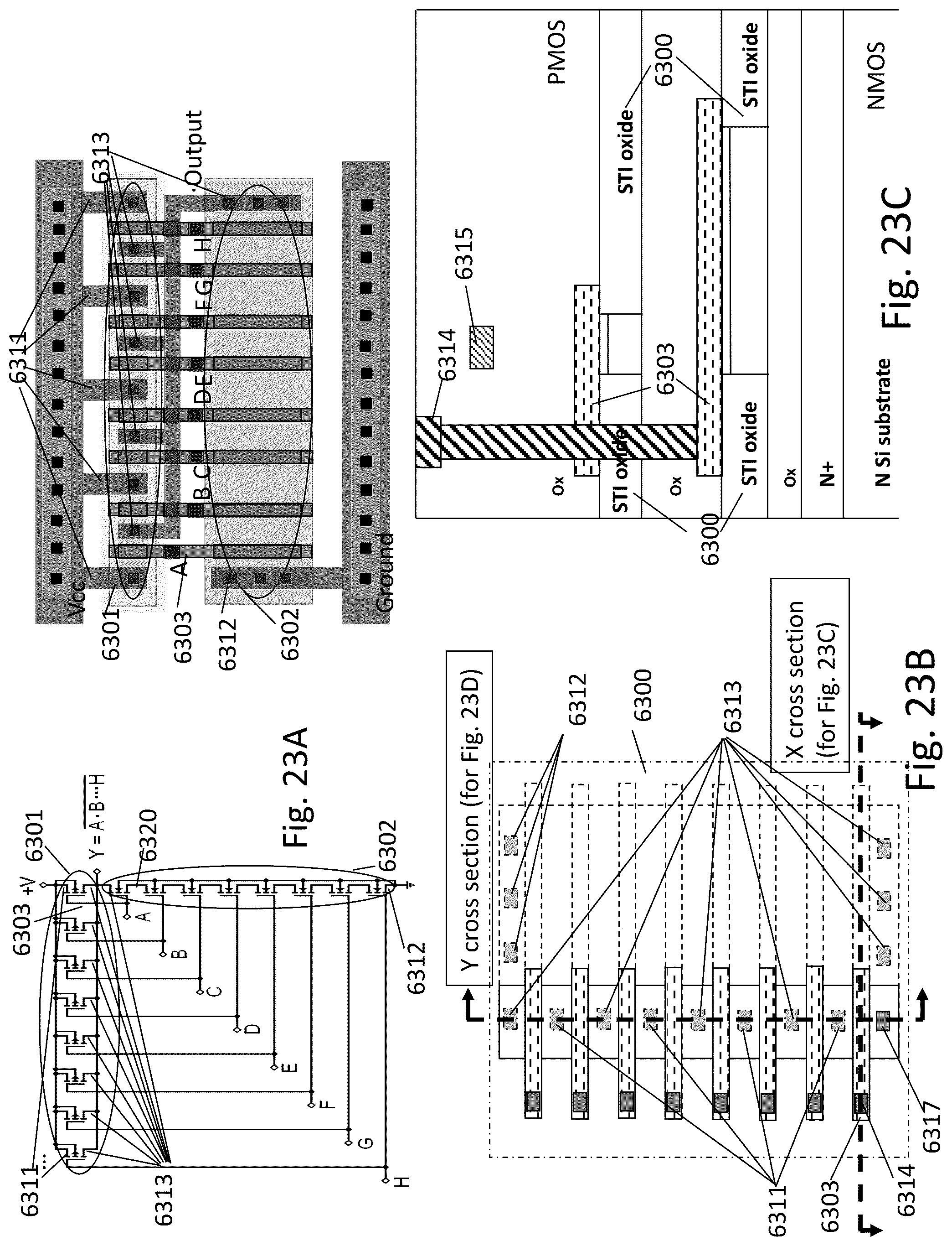 Patent US12100611 Figure 19 – Methods for producing a 3D semiconductor device and structure with memory cells and multiple metal layers