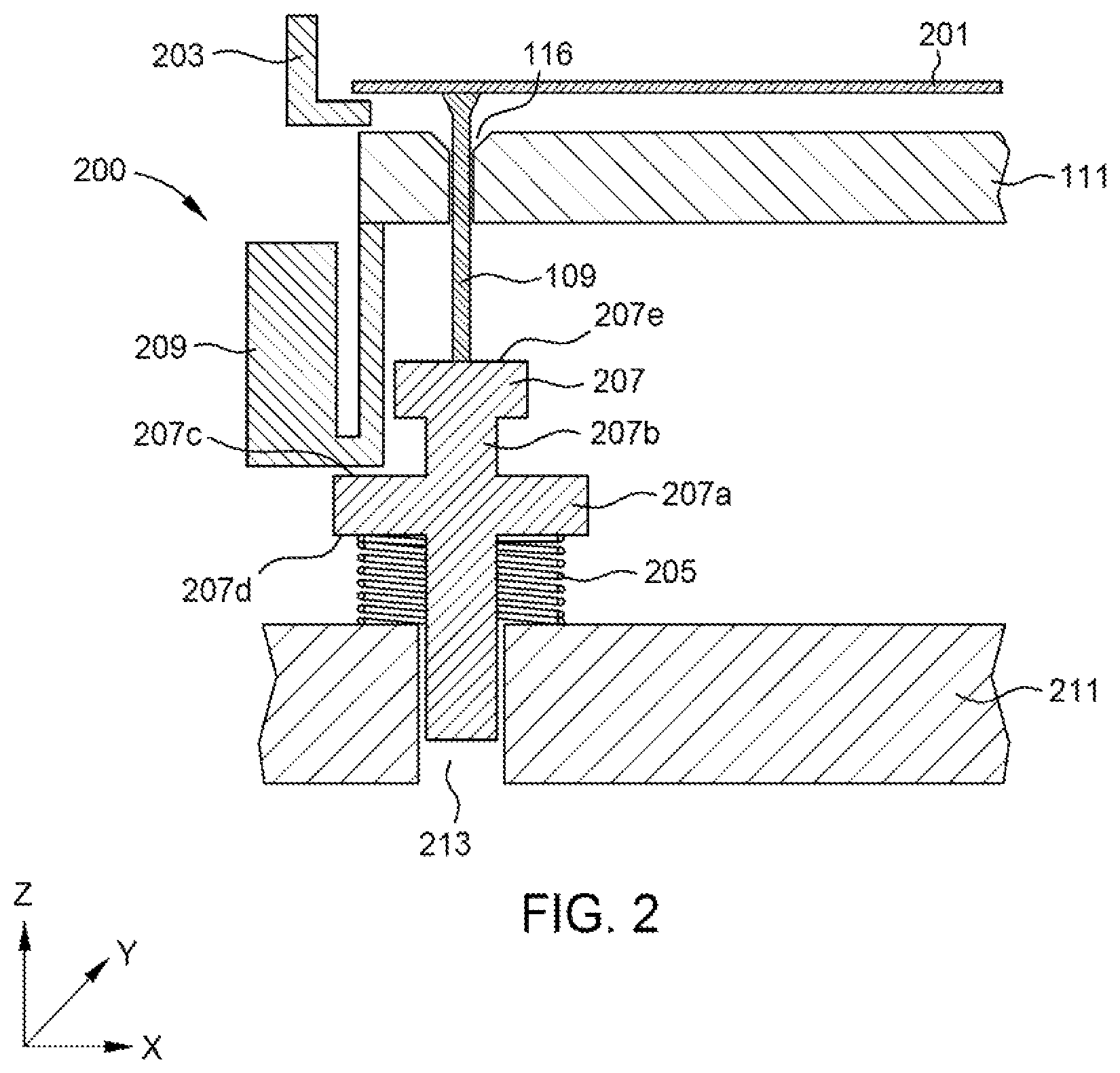 Patent US12100614 Figure 3 – Apparatus for controlling lift pin movement