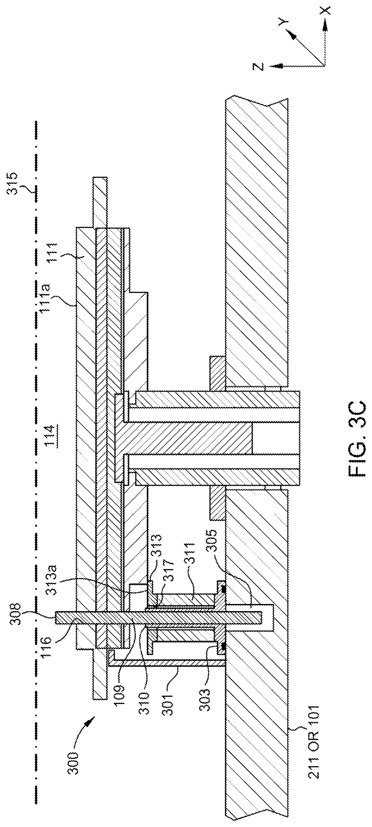 Patent US12100614 Figure 6 – Apparatus for controlling lift pin movement
