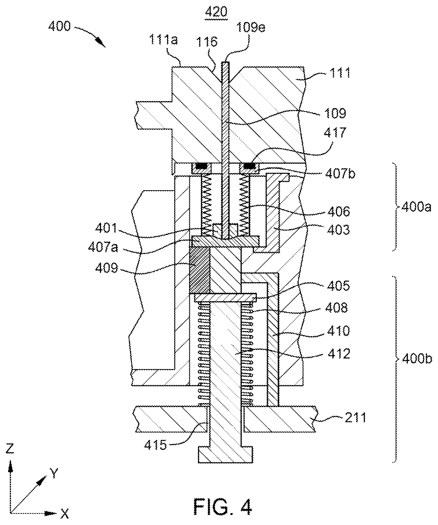 Patent US12100614 Figure 7 – Apparatus for controlling lift pin movement