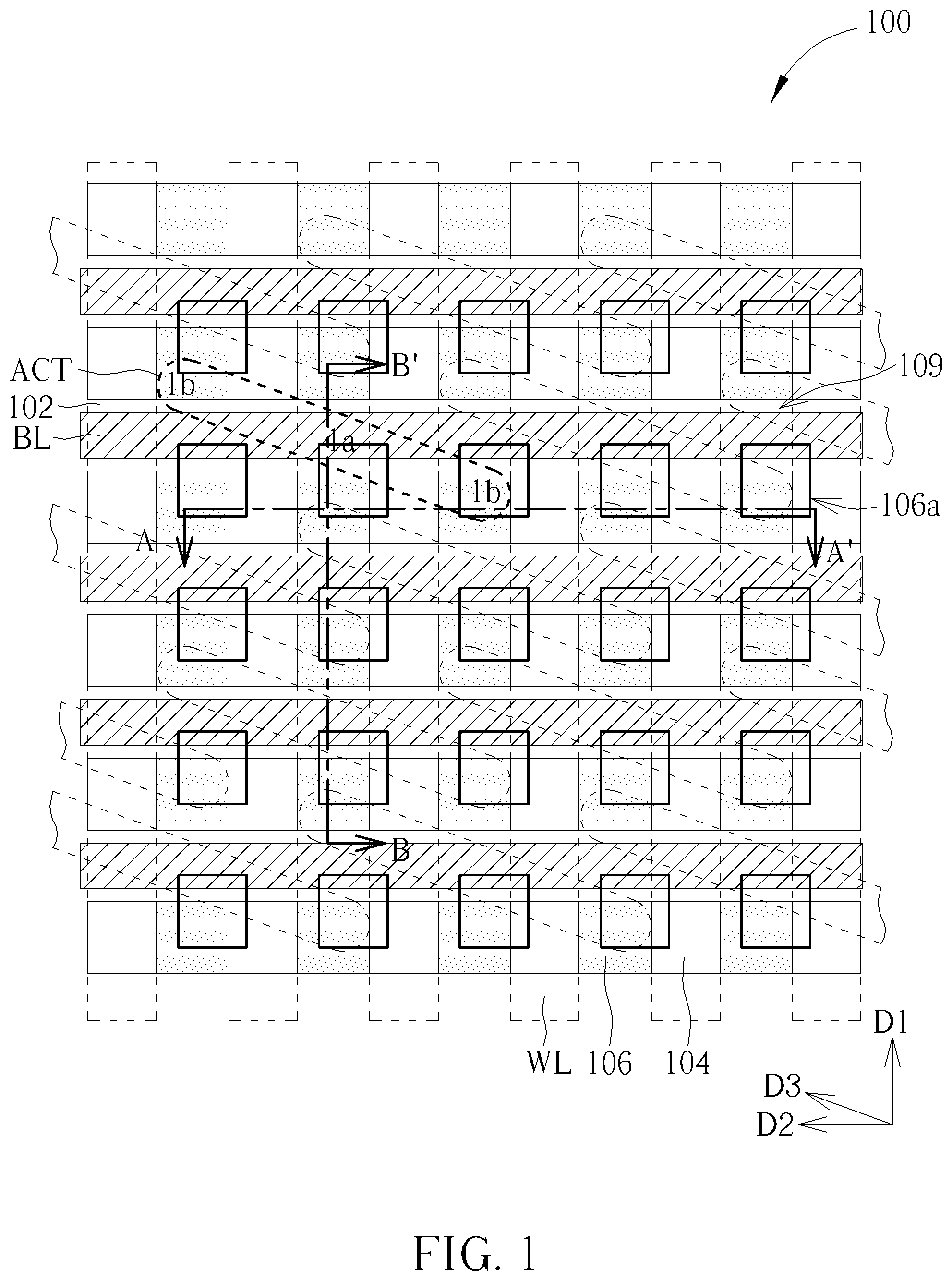 Patent US12100617 — Method of manufacturing semiconductor memory device — Figure 1