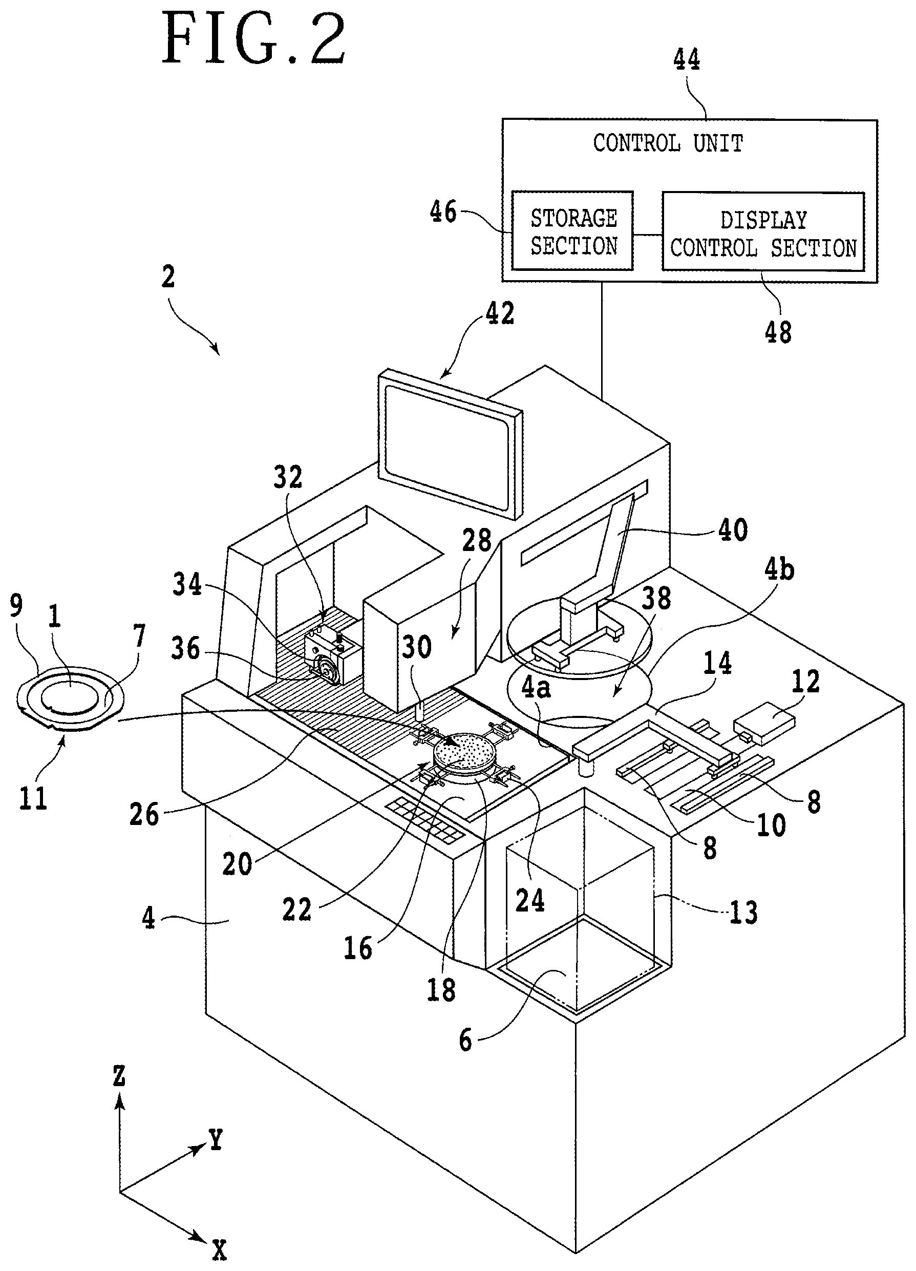 Patent US12100620 Figure 2 – Wafer processing method and machine