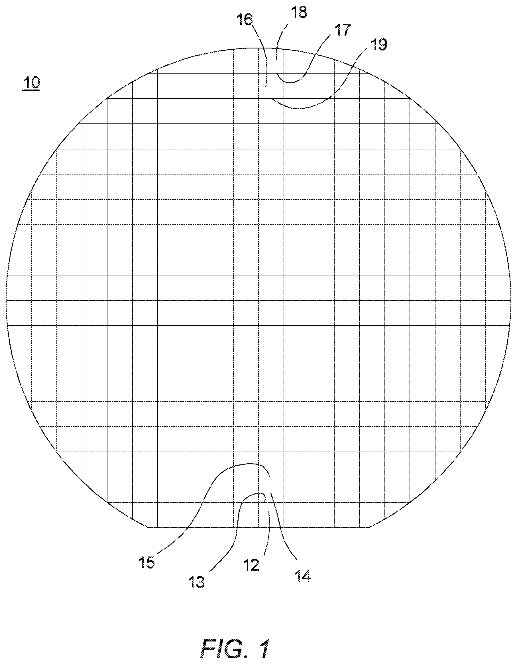 Patent US12100622 — Method of reducing residual contamination in singulated semiconductor die — Figure 1