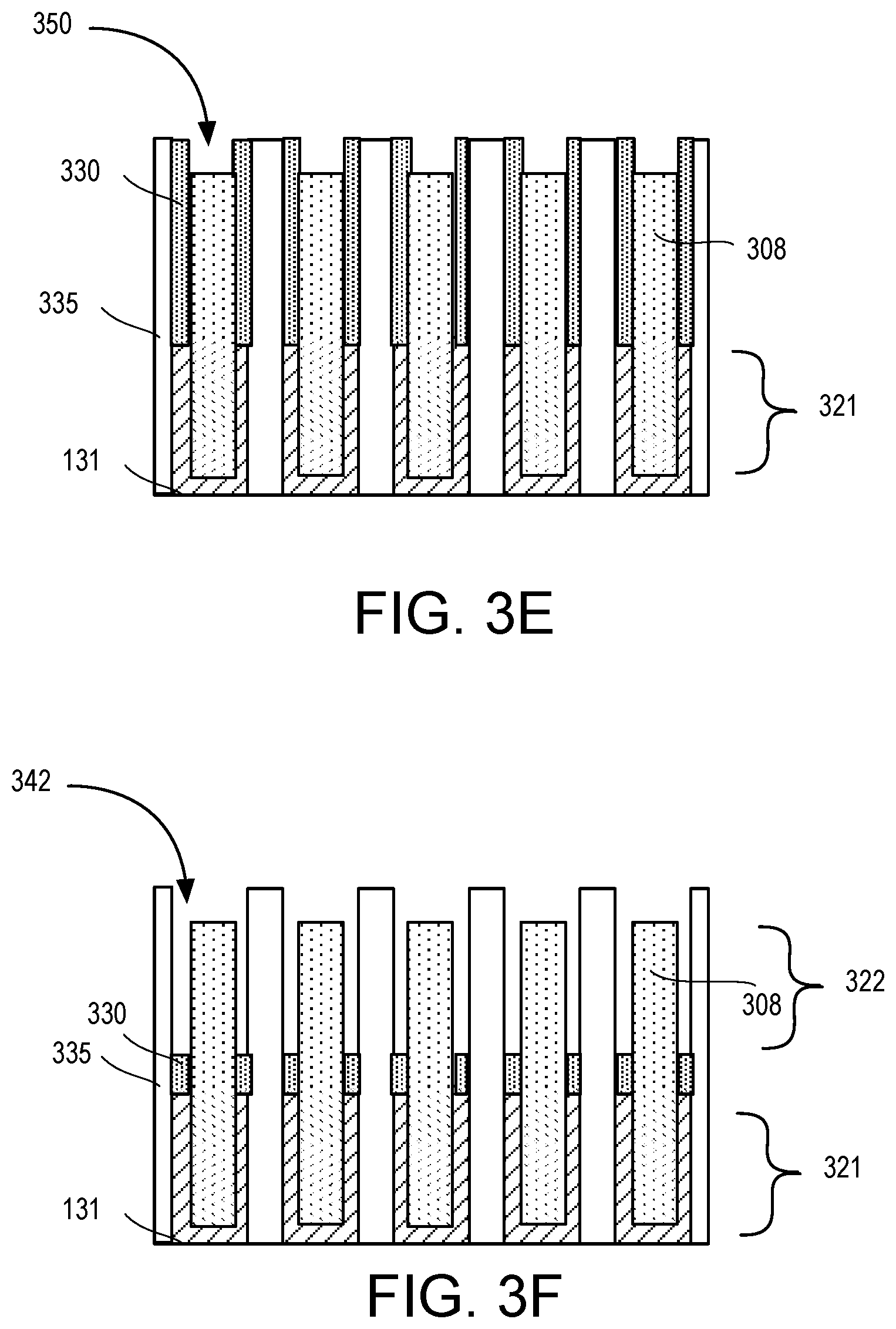 Patent US12100623 Figure 6 – Vertically stacked finFETs and shared gate patterning
