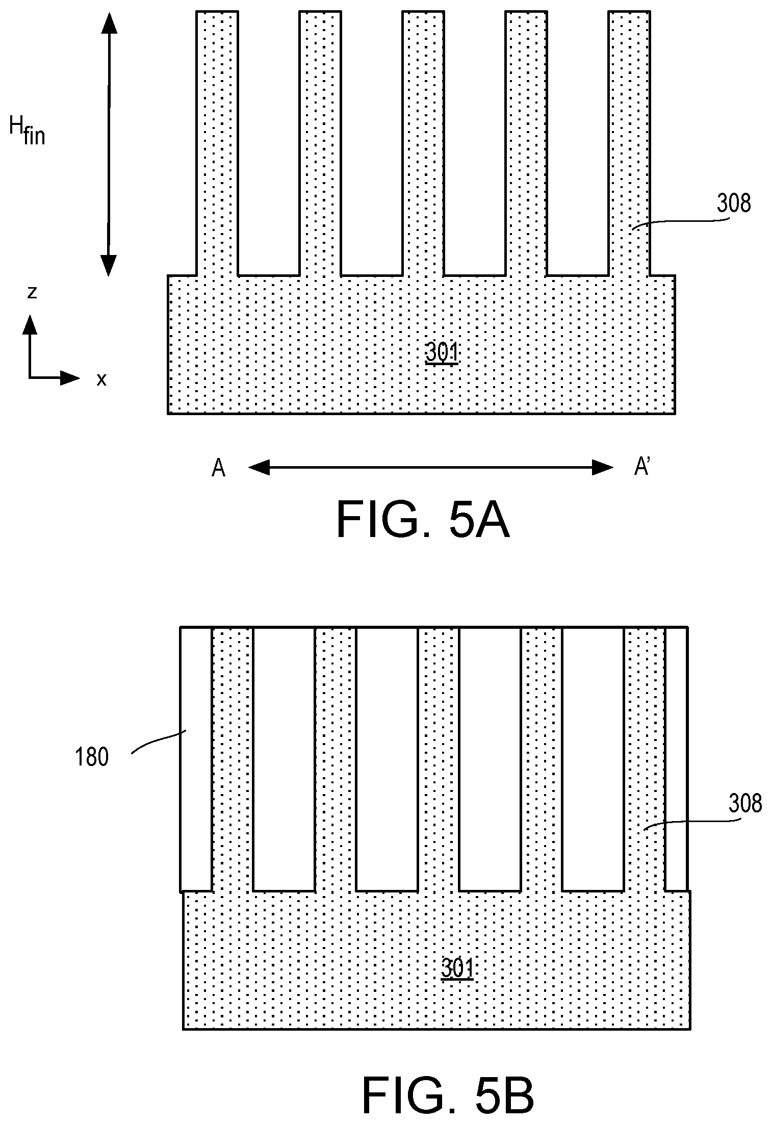 Patent US12100623 Figure 9 – Vertically stacked finFETs and shared gate patterning