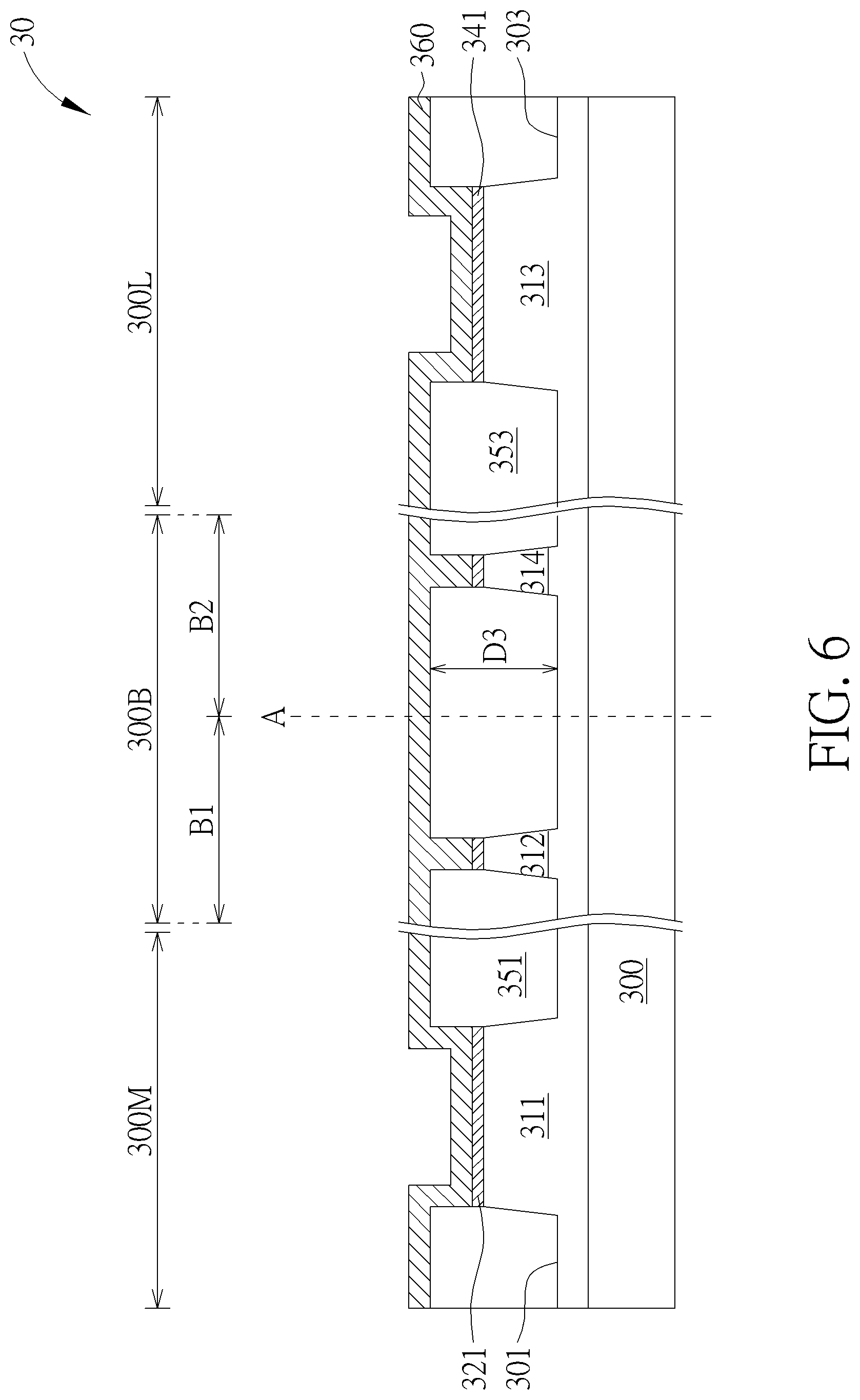 Patent US12100624 Figure 6 – Semiconductor device and method of fabricating the same
