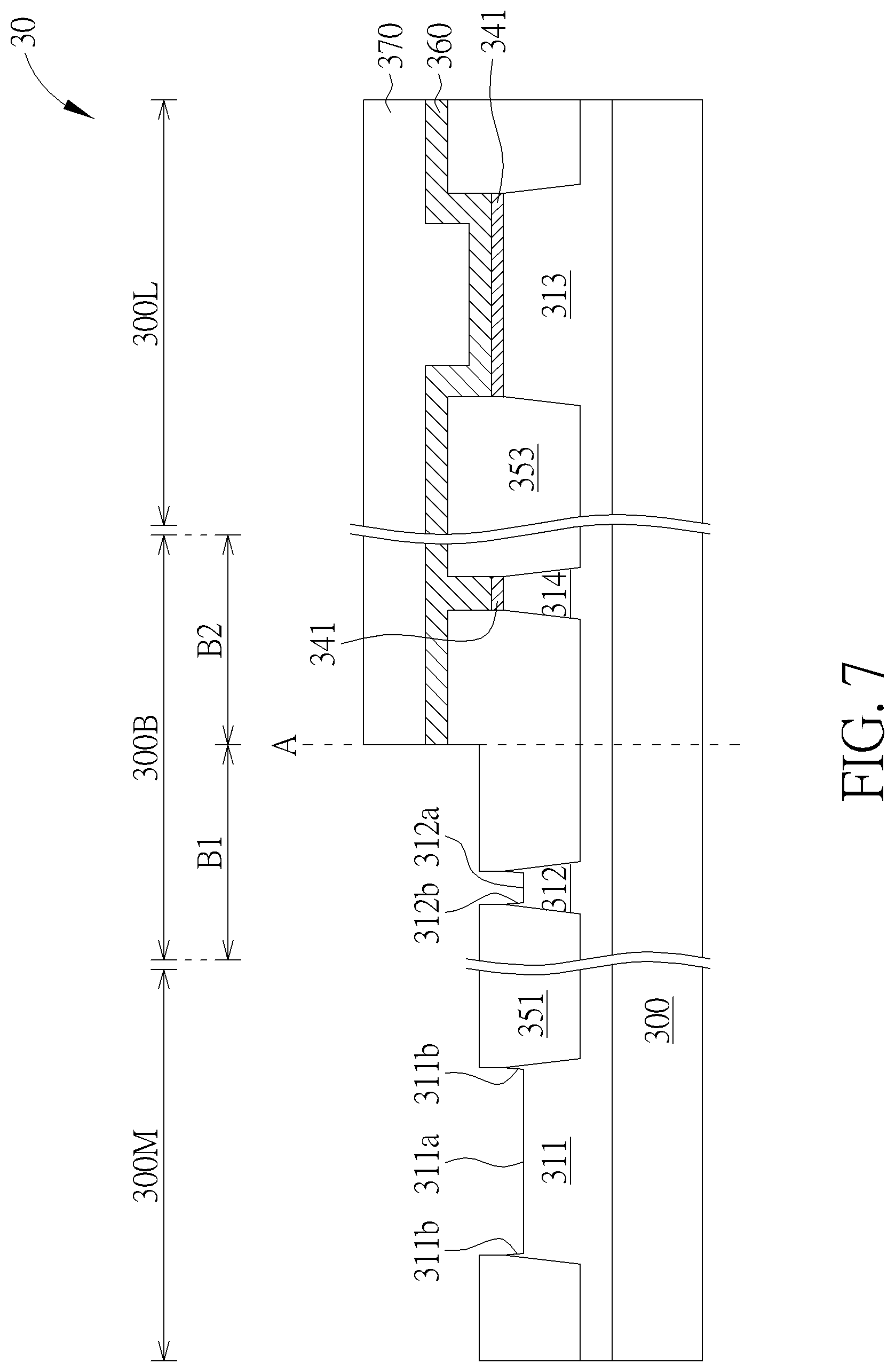 Patent US12100624 Figure 7 – Semiconductor device and method of fabricating the same