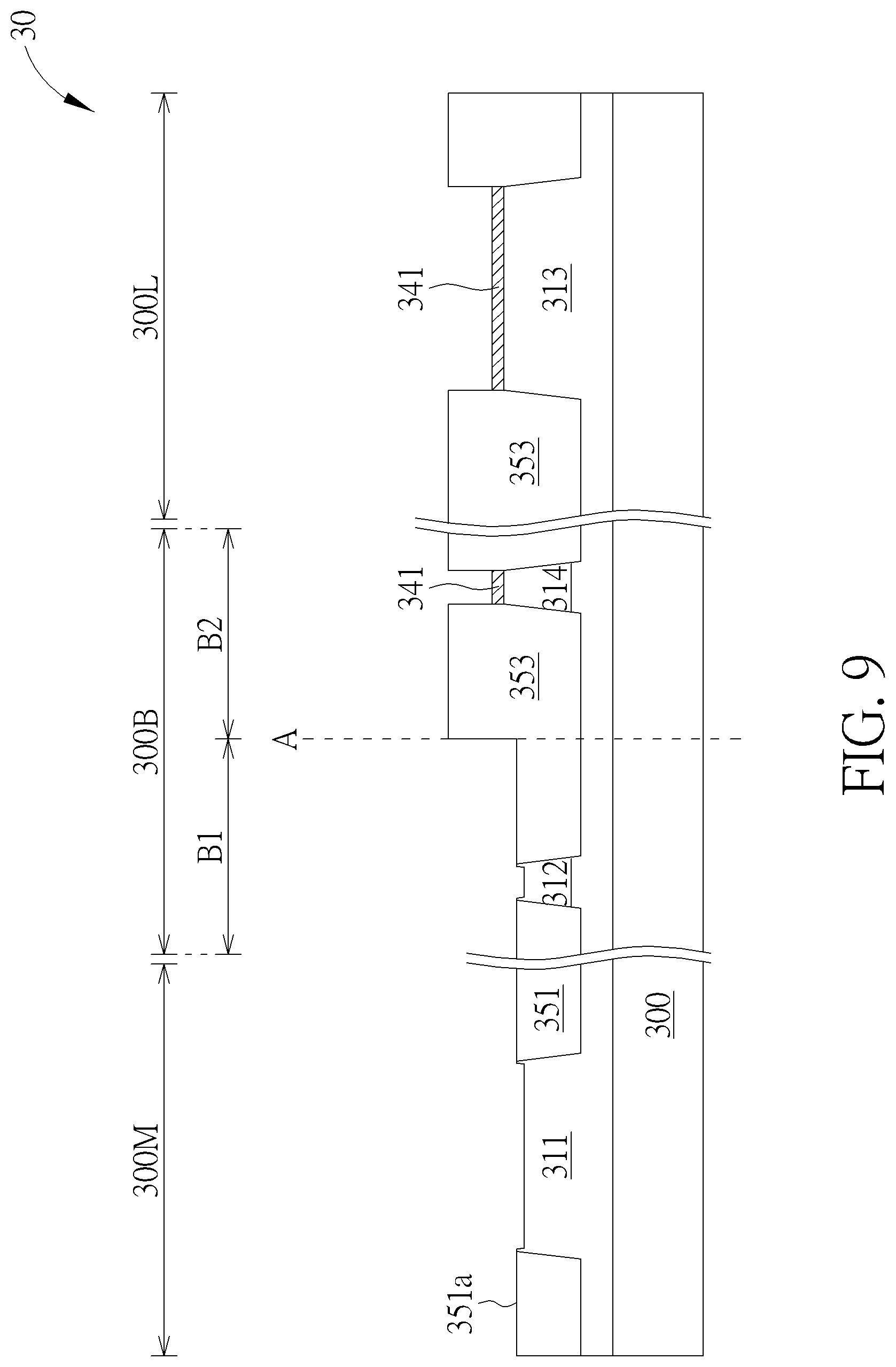 Patent US12100624 Figure 9 – Semiconductor device and method of fabricating the same