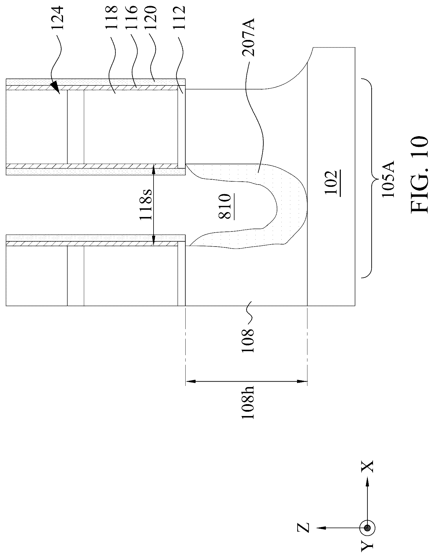 Patent US12100626 Figure 10 – Source/drain epitaxial structures for semiconductor devices