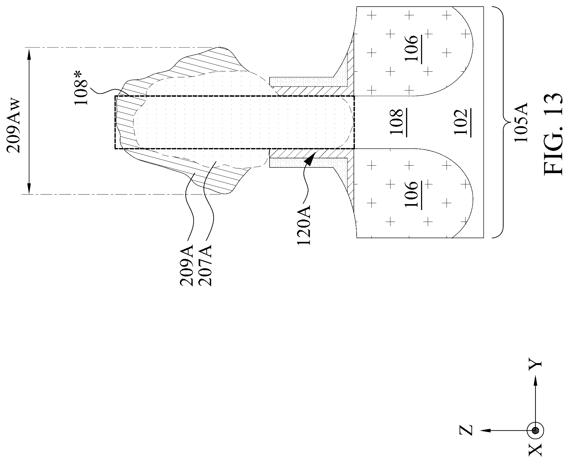 Patent US12100626 Figure 13 – Source/drain epitaxial structures for semiconductor devices