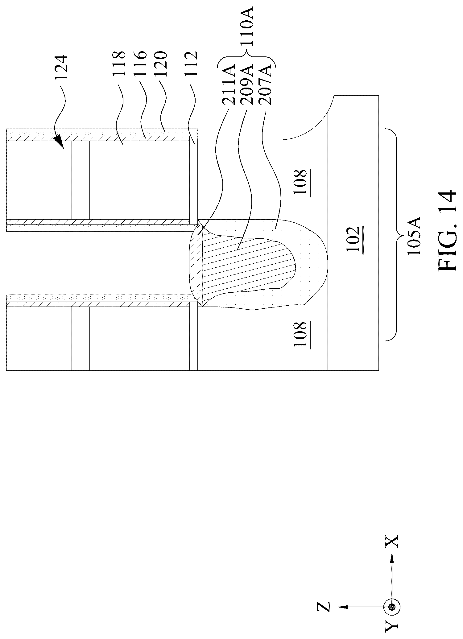 Patent US12100626 Figure 14 – Source/drain epitaxial structures for semiconductor devices