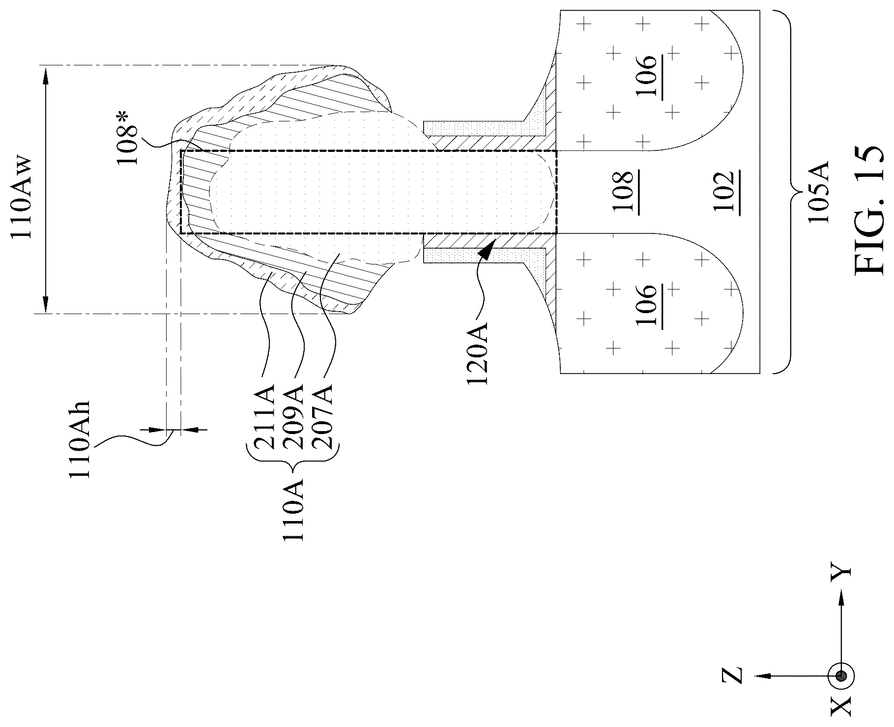 Patent US12100626 Figure 15 – Source/drain epitaxial structures for semiconductor devices