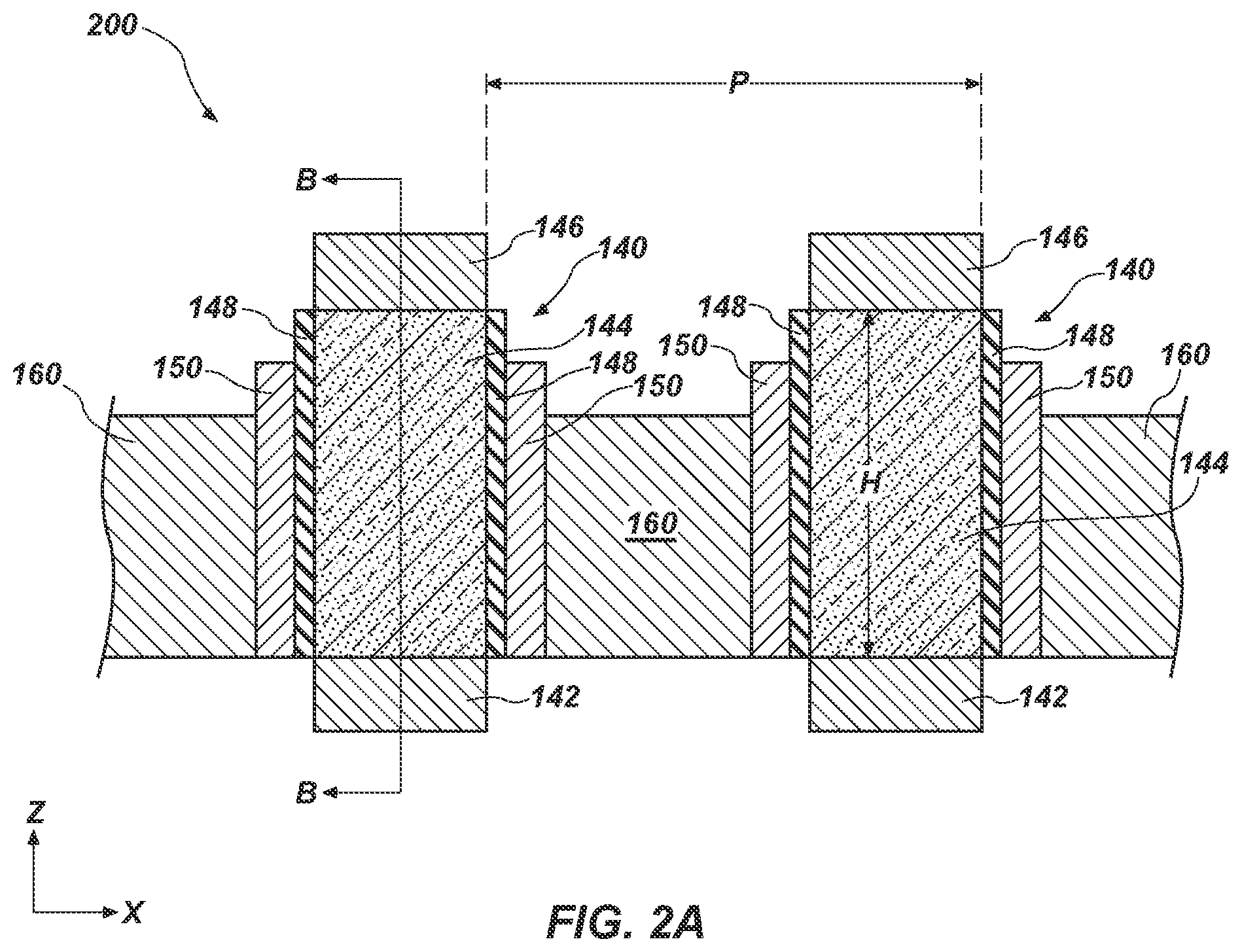 Patent US12100629 Figure 2 – Methods of forming transistors and methods of forming devices comprising transistors